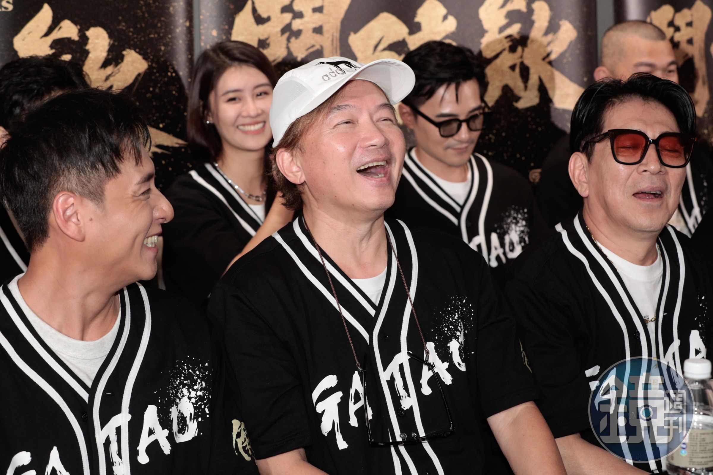 孫鵬早前家事、妻兒八卦纏身，來到慶功宴心情卻嗨爆。