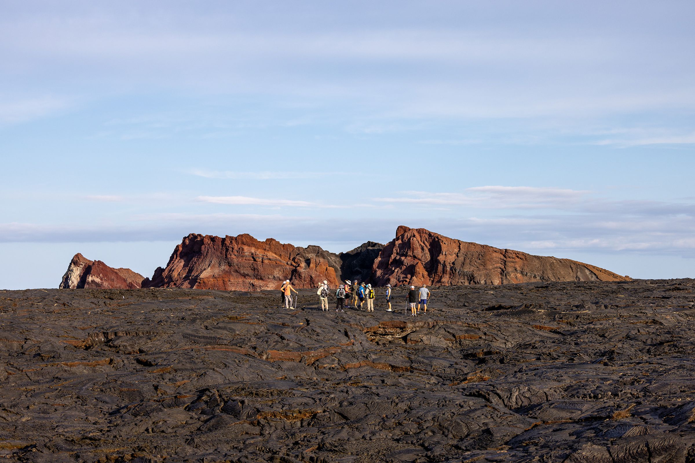 加拉巴哥這片遺世獨立的火山群島是由19個主要島嶼組成,也是世界編號第一號的自然遺產。(元本旅遊提供)