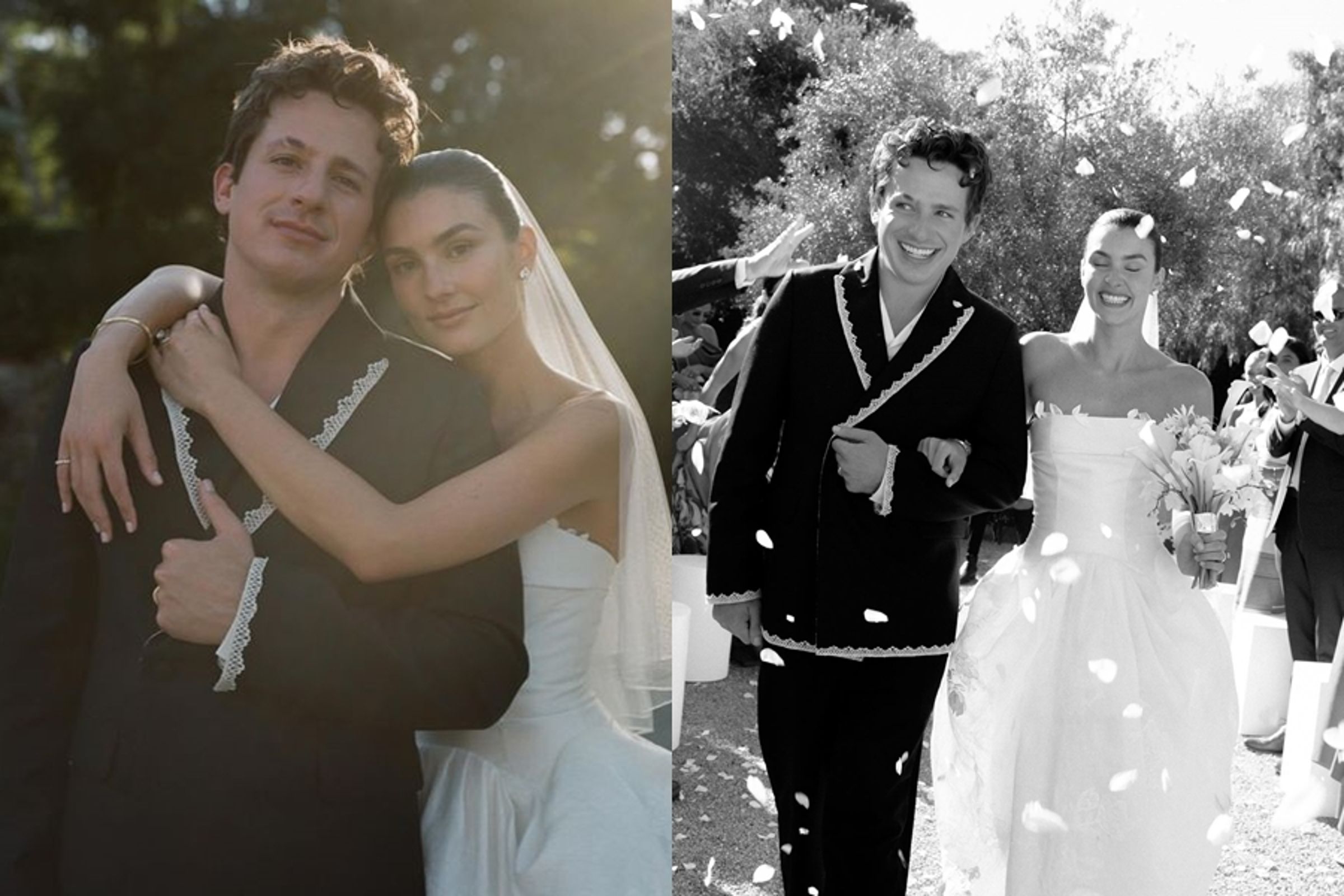 CP查理結婚了!他不僅曬出多張在加州辦婚禮的美照,還深情喊話愛妻。(翻攝自Charlie Puth臉書)