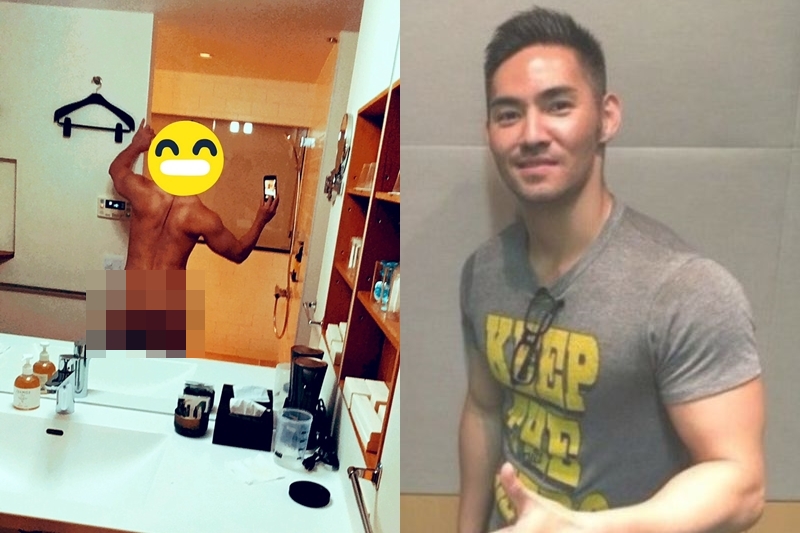 中孝介否認犯行,左為他的小帳所上傳的圖片。(翻攝網路)