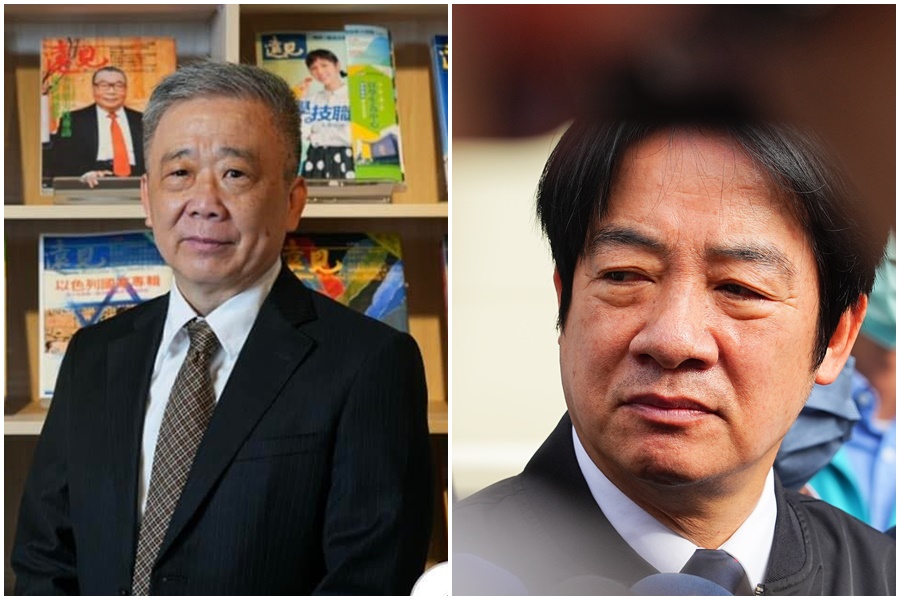 退役少將栗正傑10日貼出賴清德委任律師黃帝穎寄出的「律師函」，要告他在節目說賴兒子在美國不回台當兵是不實言論。（翻攝自栗正傑臉書）