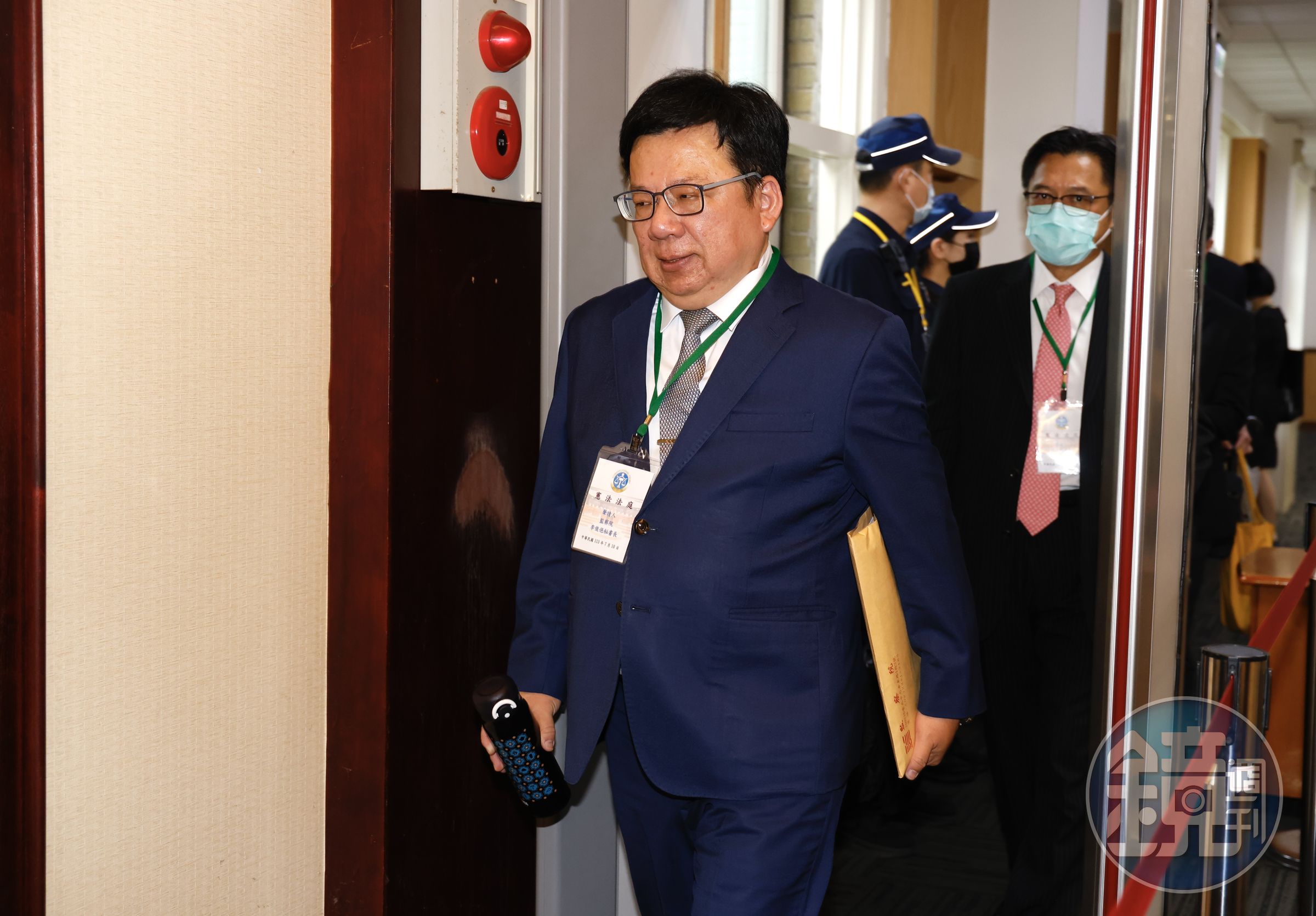 監察院祕書長李俊俋因私用公務車已主動請辭,其他涉案監委則先送紀律委員會。(本刊資料照)
