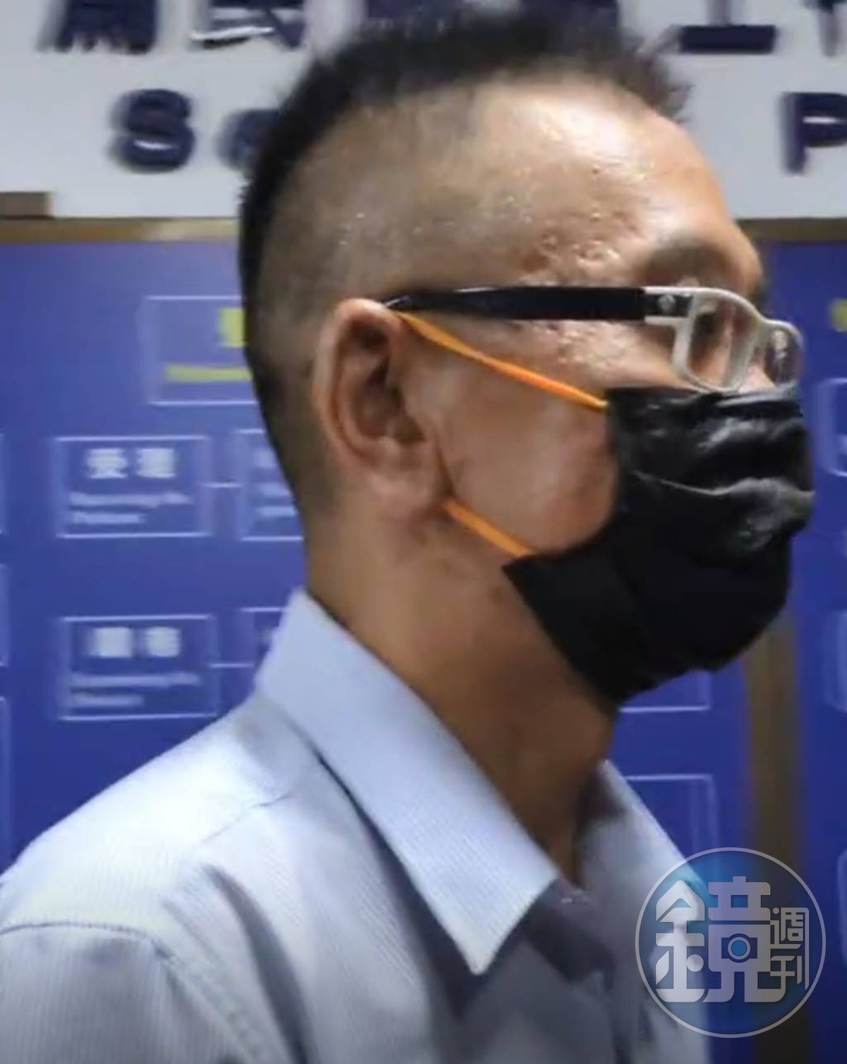 中院裁定余凌冲2千萬元交保。(鄧玉瑩攝影)