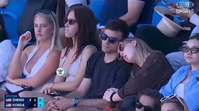 年度盛事2026年澳洲網球公開賽開打，場下焦點掀起關注。（翻攝自Threads）