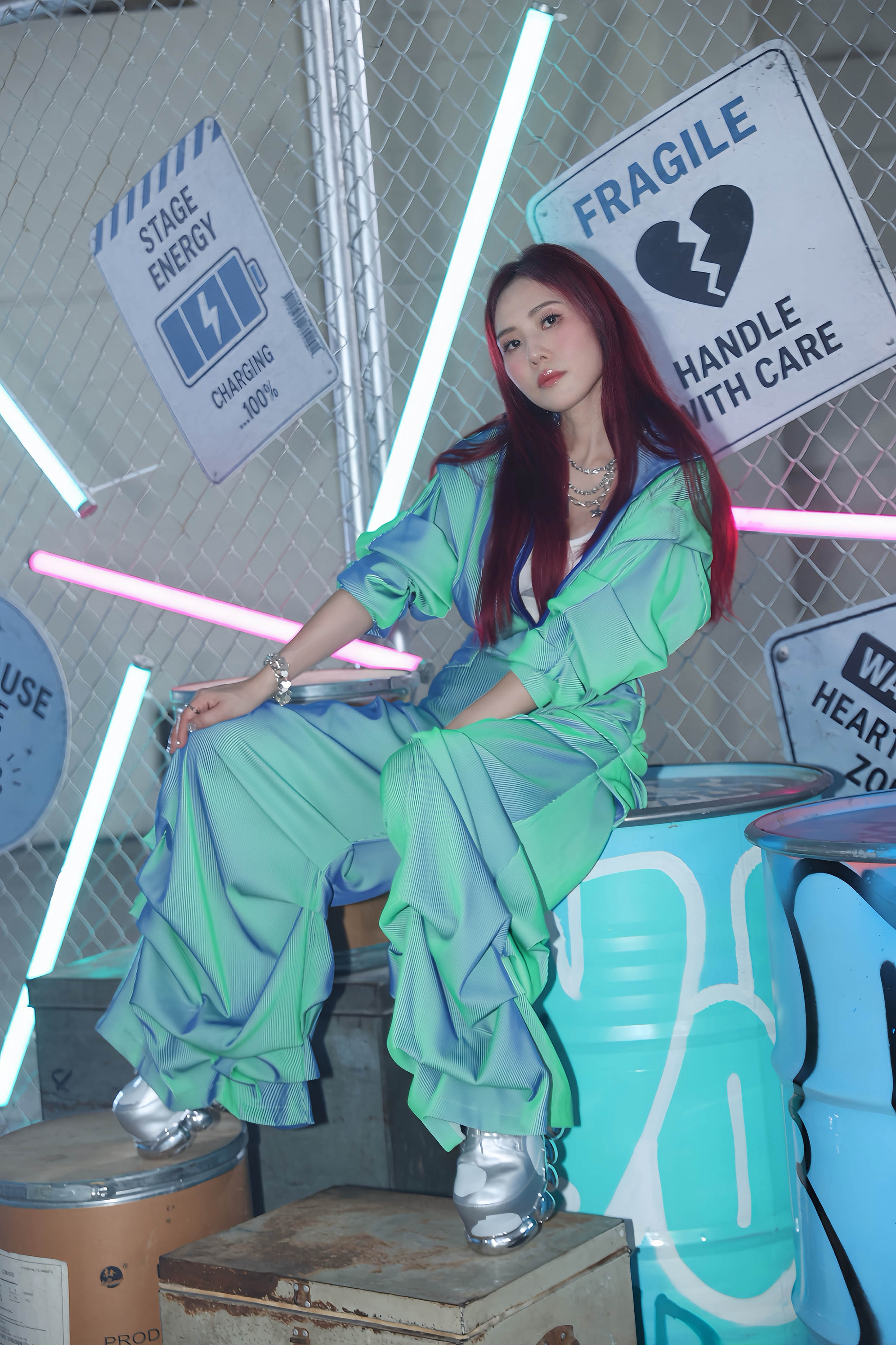 吳申梅這次最大的挑戰是Rap。（圖／喜上梅梢娛樂提供）
