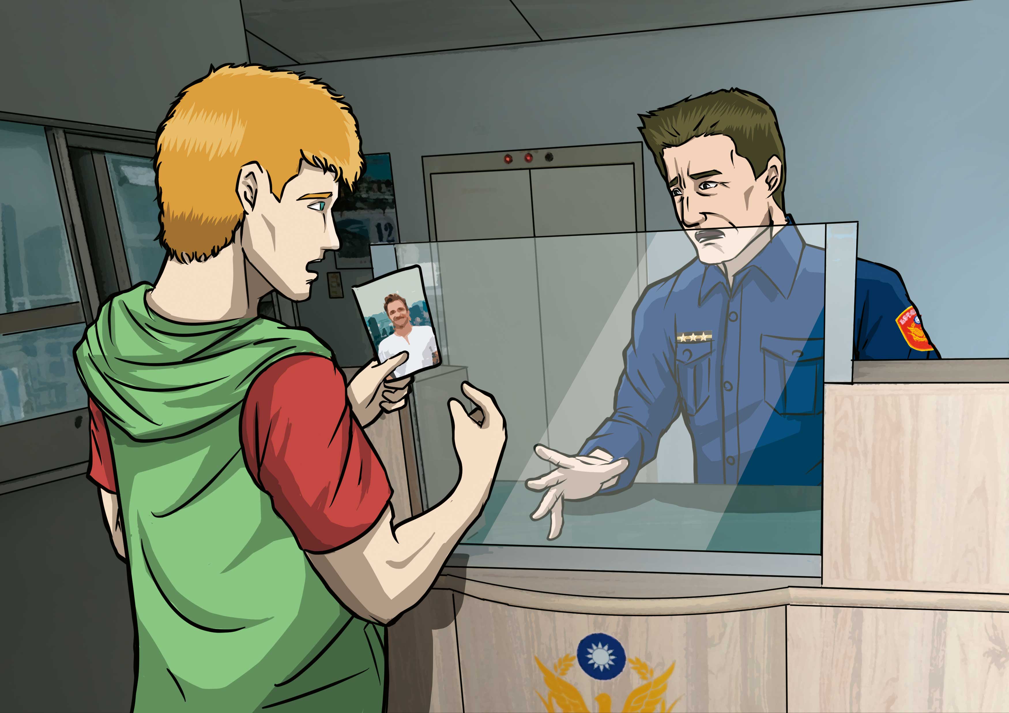 一名英國男子來台報警協尋失聯的哥哥大衛，最後發現哥哥死於非命。