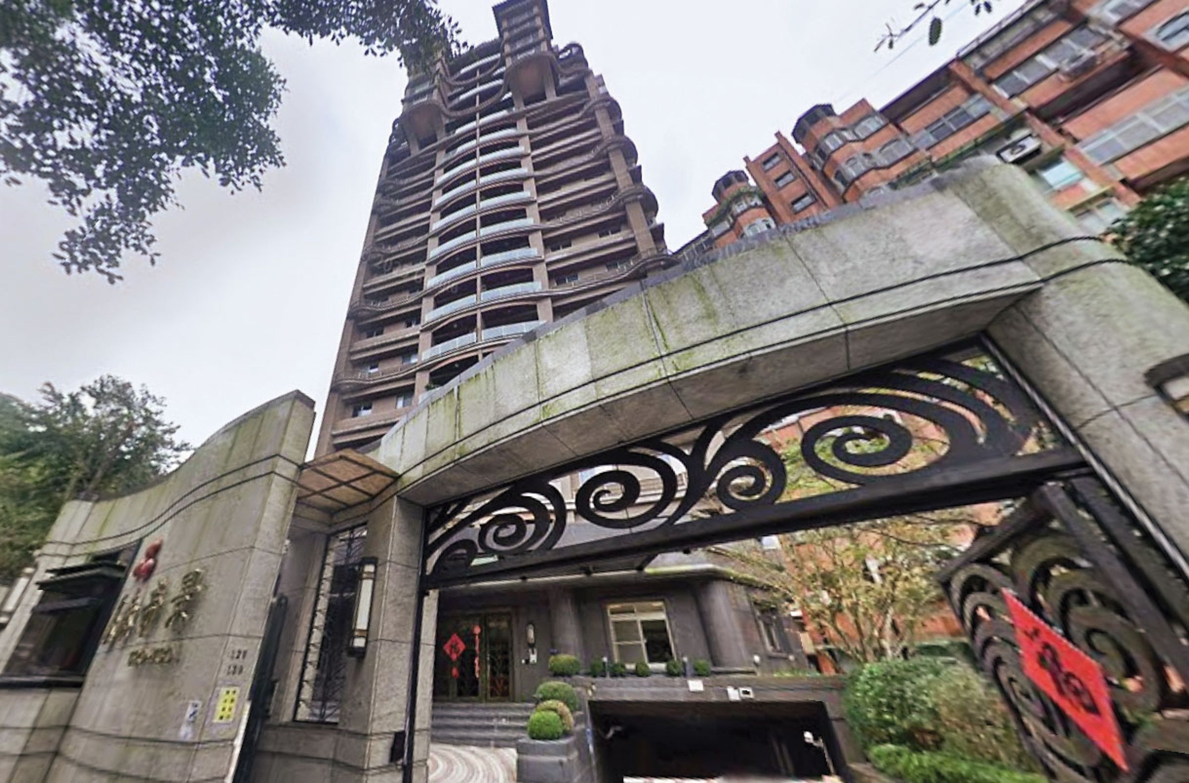 劉怡萱位在北市吳興街的豪宅,也是常如山出資所買。(翻攝Google Maps)