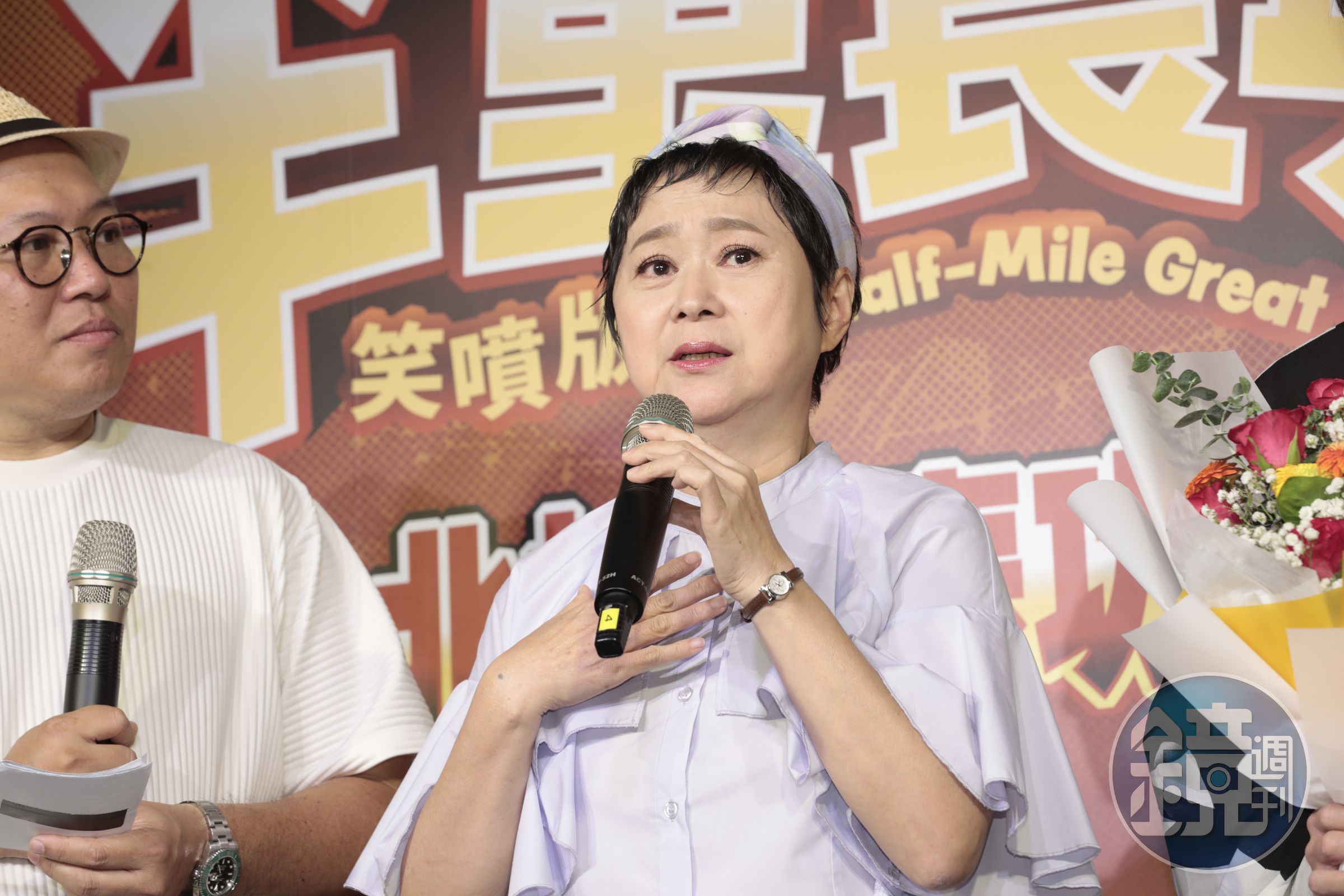 王月說能重新站在工作現場,是很珍貴也很感恩的一件事。