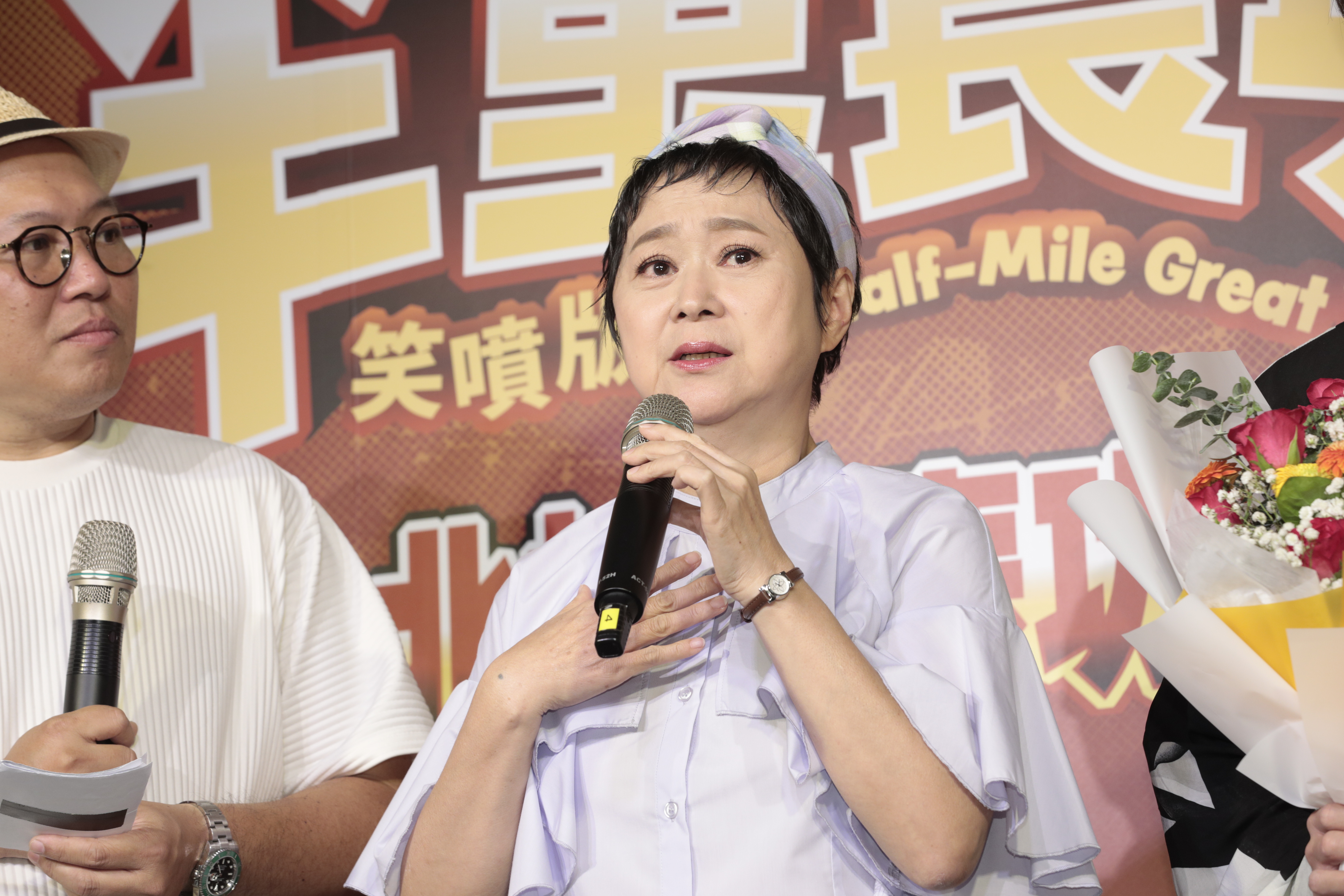 王月說能重新站在工作現場，是很珍貴也很感恩的一件事。