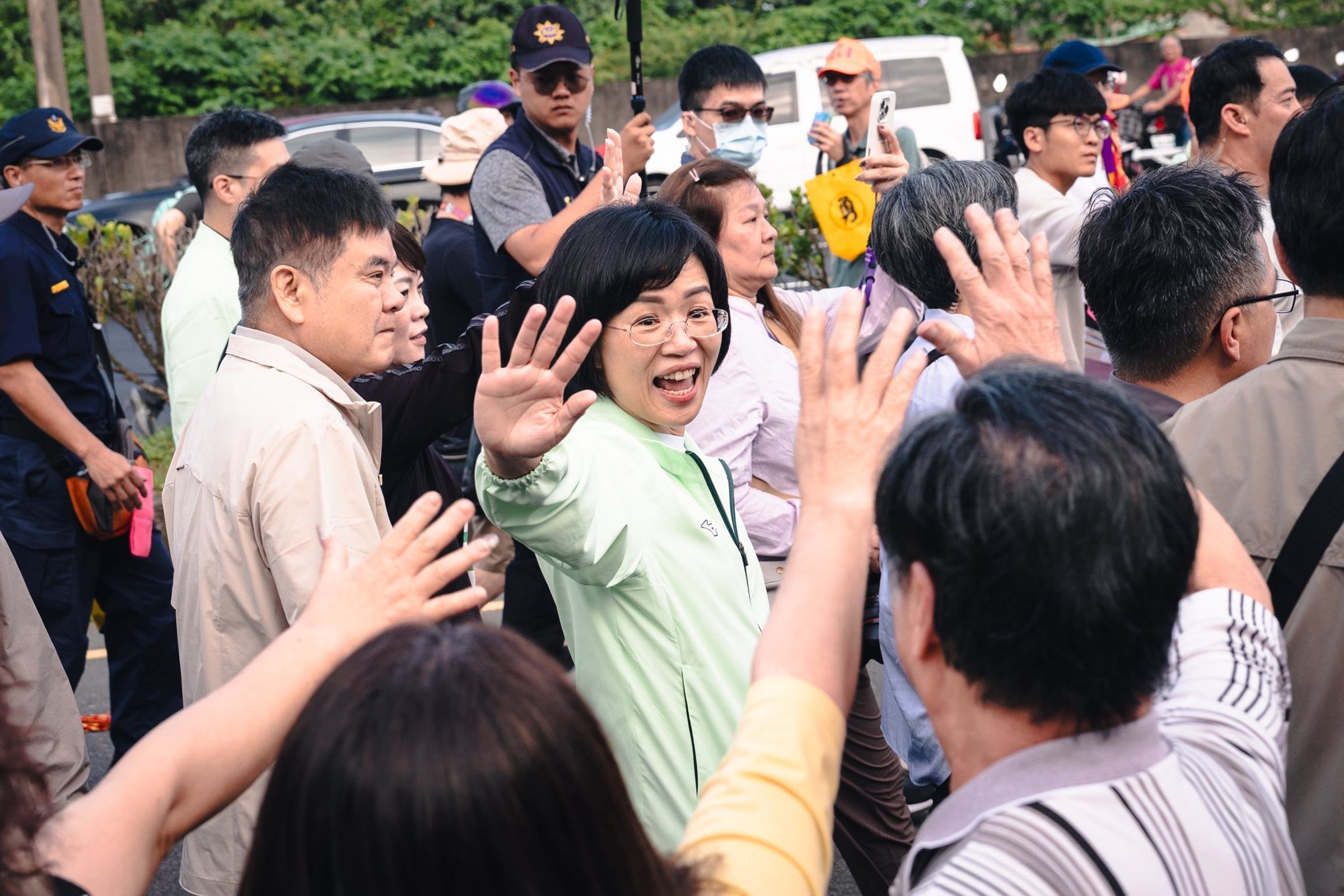 早早定於一尊的蘇巧慧,最近民調攀升。(翻攝蘇巧慧臉書)