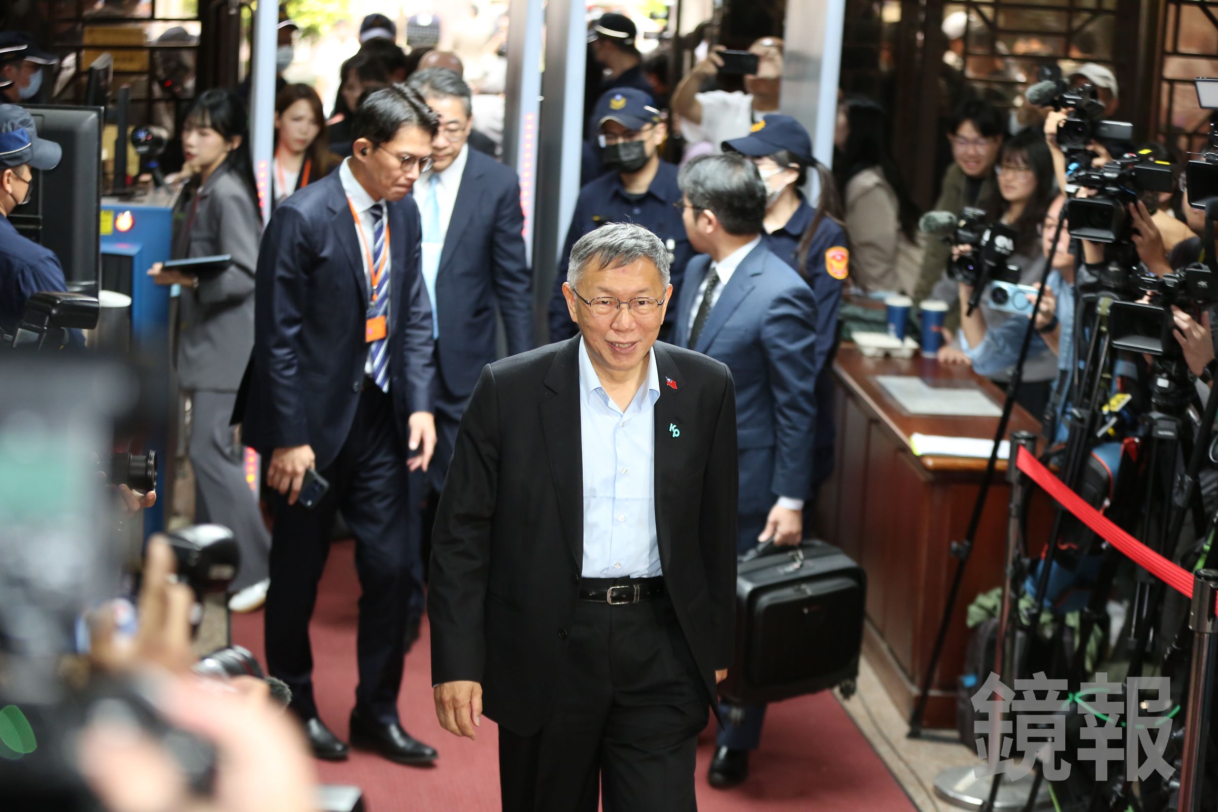 資深媒體人周玉蔻於臉書發文直言「柯文哲2028年總統候選人資格沒了」。(鏡報姜永年)