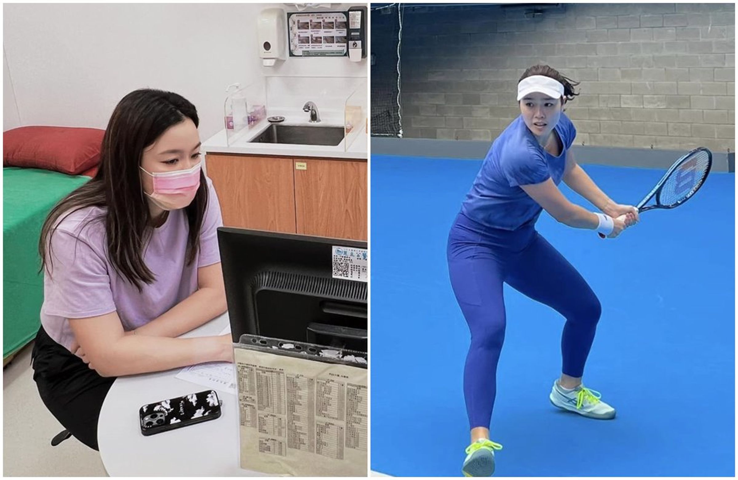 詹詠然患有10年隱疾,近來回歸球場拚奧運。(翻攝詹詠然臉書)