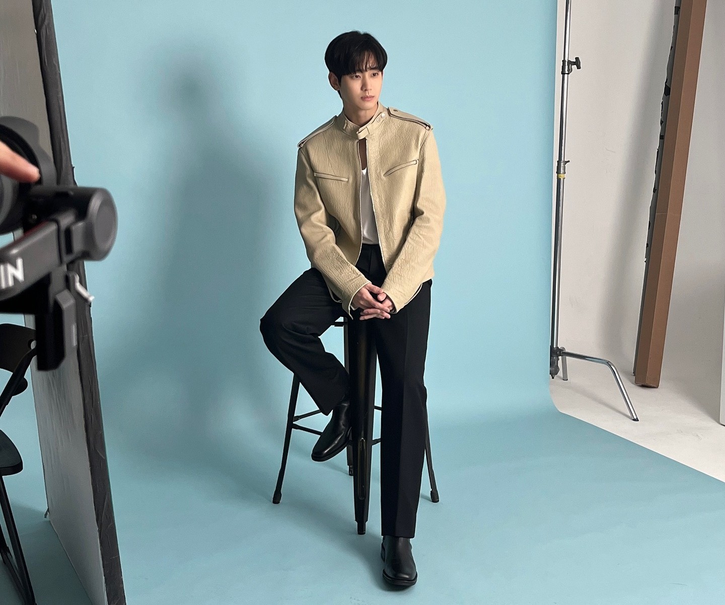 《橫豎研究所》爆料金秀賢與金賽綸交往期間，有過小三小四。（翻攝金秀賢 IG）