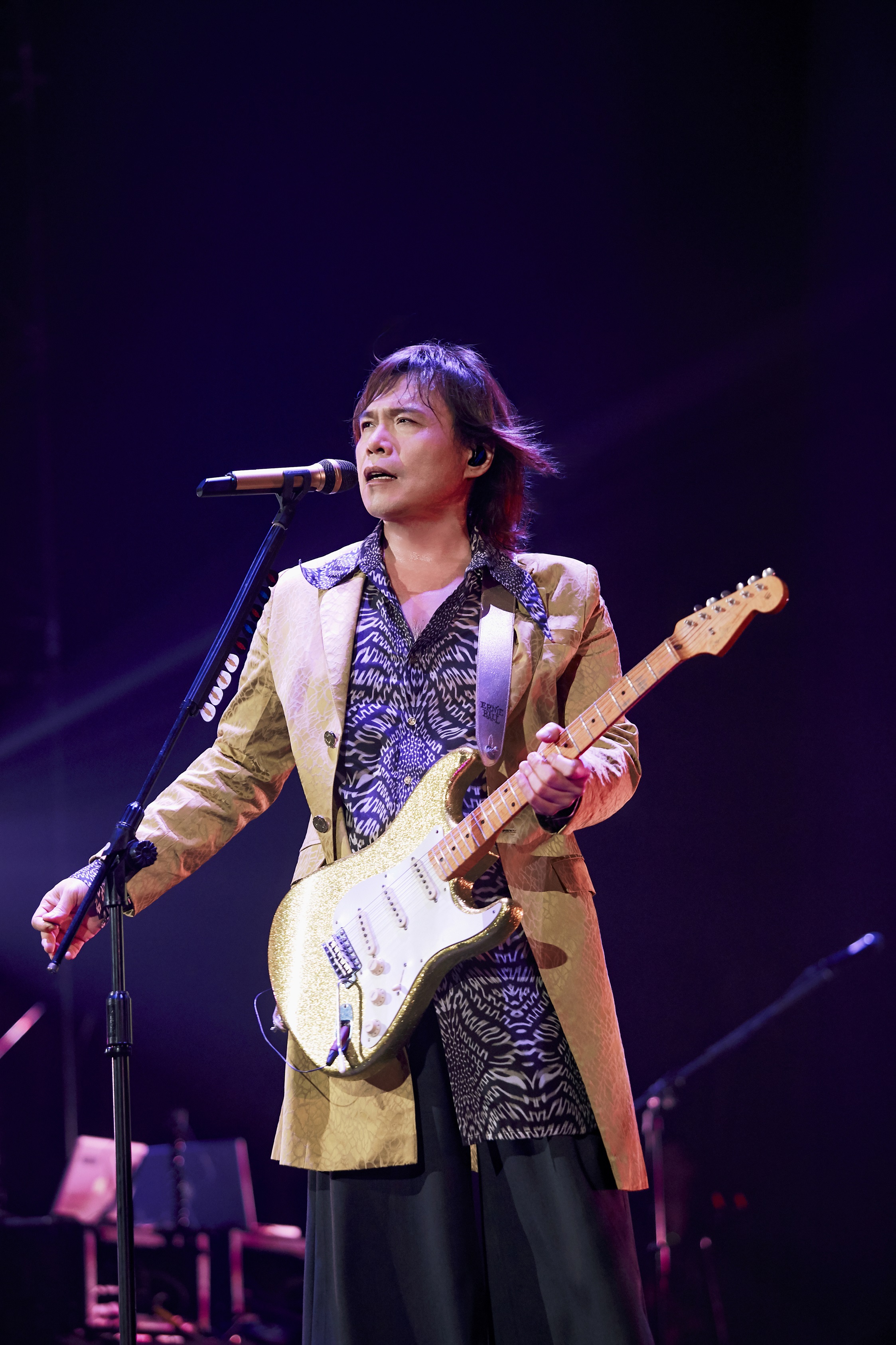 伍佰投入2027年6月《Rock Star 3》巡演的籌備作業。(圖/月光音樂提供)