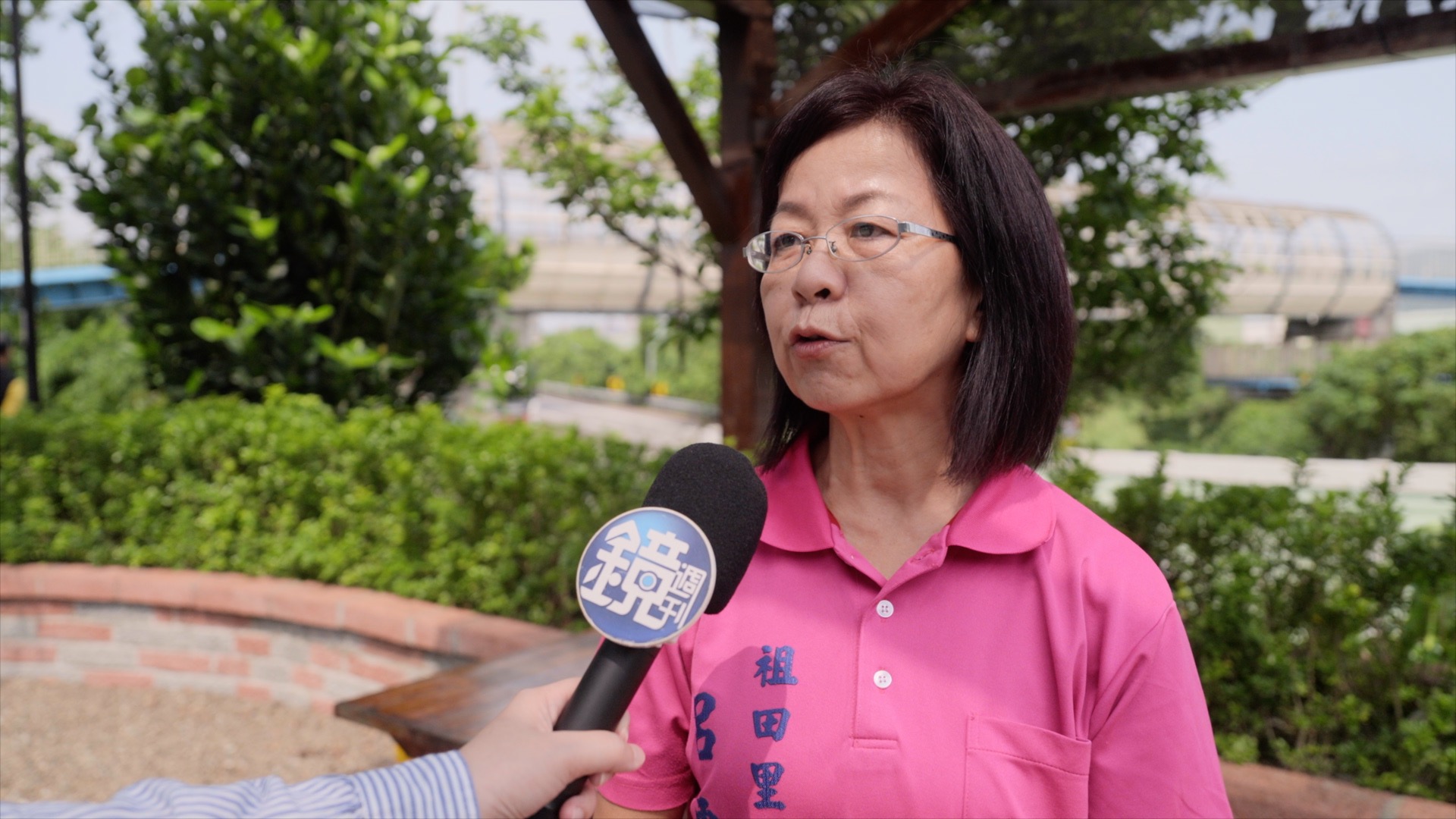 ▲祖田里里長呂惠美說，目前投入祖田里社區活化的志工已經有一百多人。
