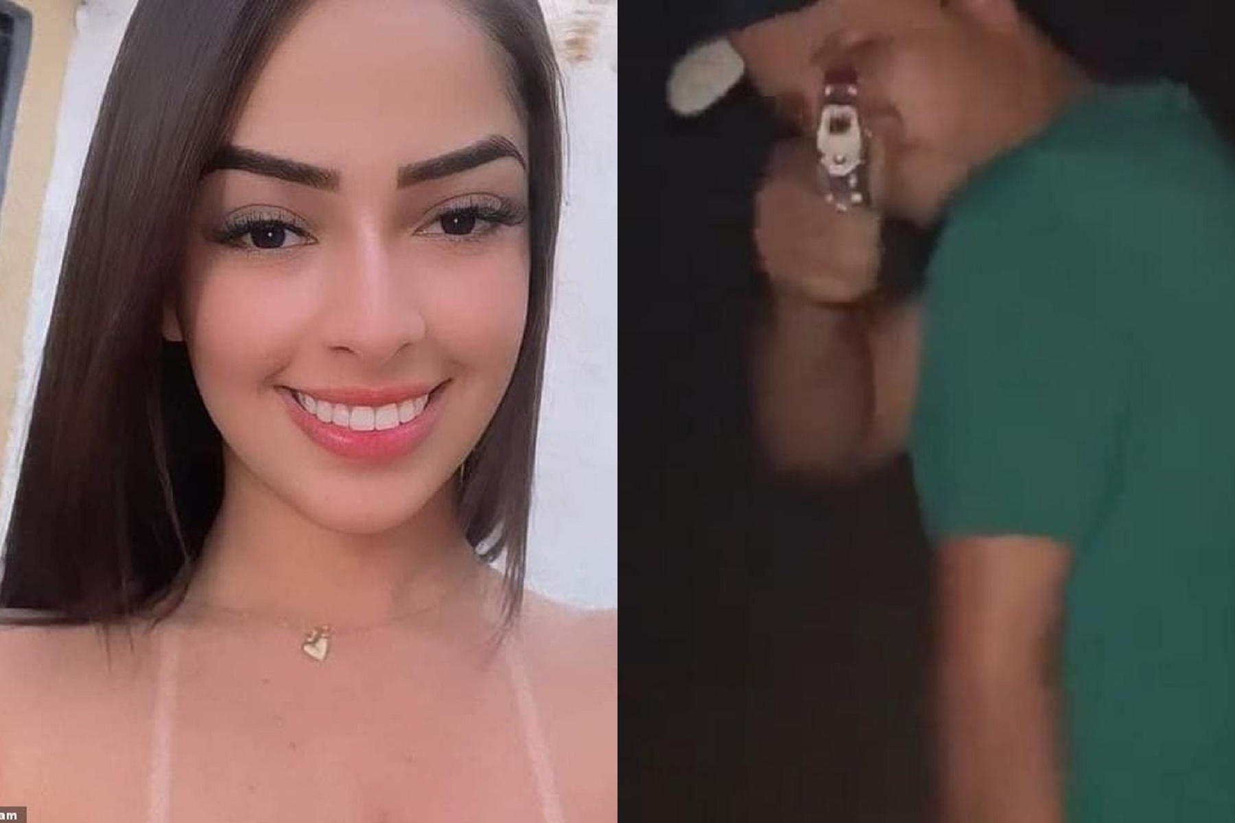 驚悚死亡影片曝光！正妹開心拍攝男友玩槍，錄下被他射擊爆頭慘死瞬間。（翻自《都市報》）