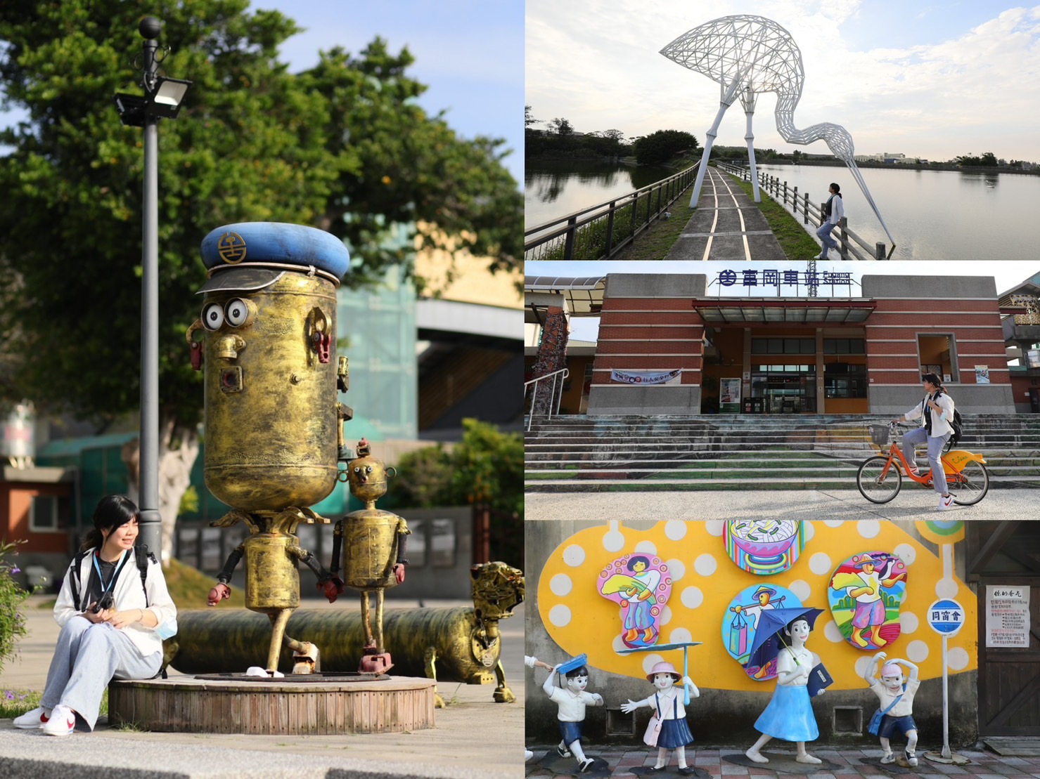 客家小鎮「富岡」雖然占地不大，卻能在每個轉角、建築發現歷史與現代交織的繽紛。