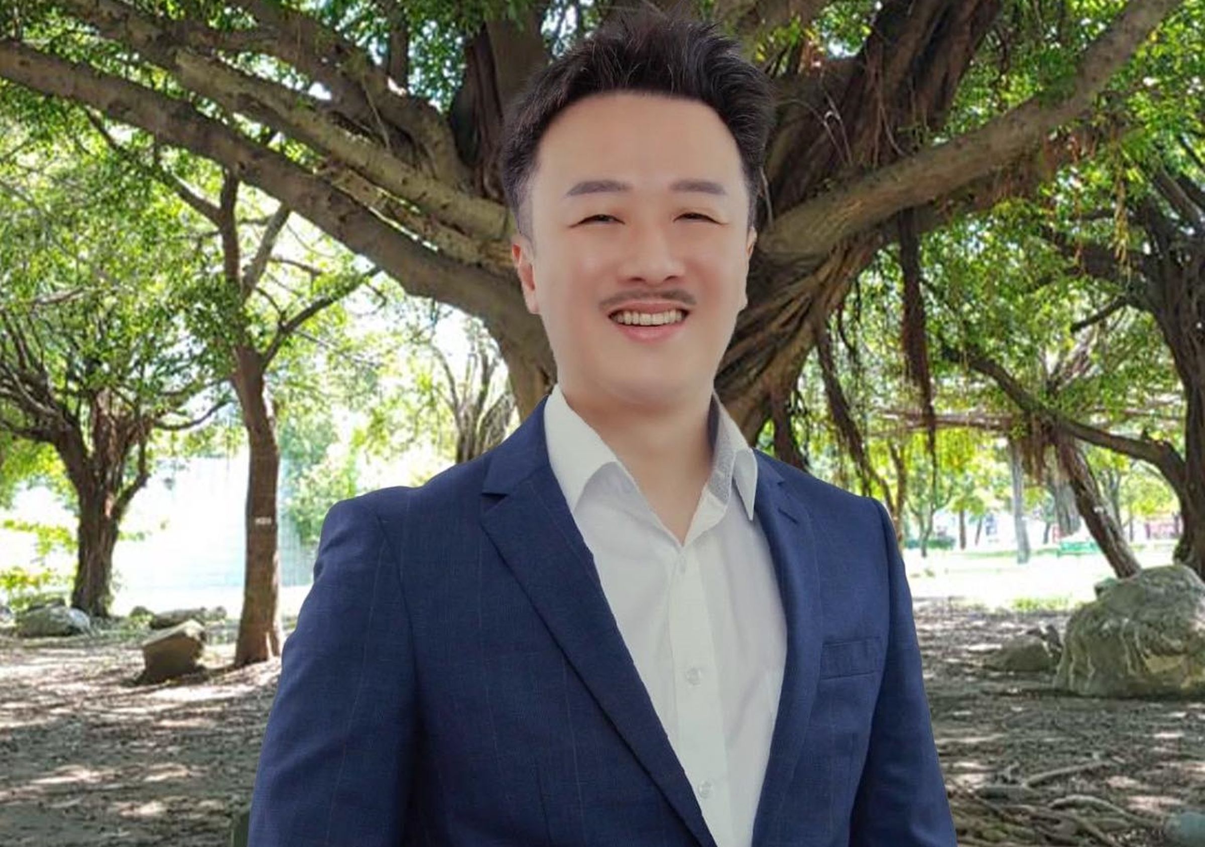 李正皓6月間結束錄影駕車返家時遭人持辣椒水噴臉。(翻攝自臉書@李正皓)