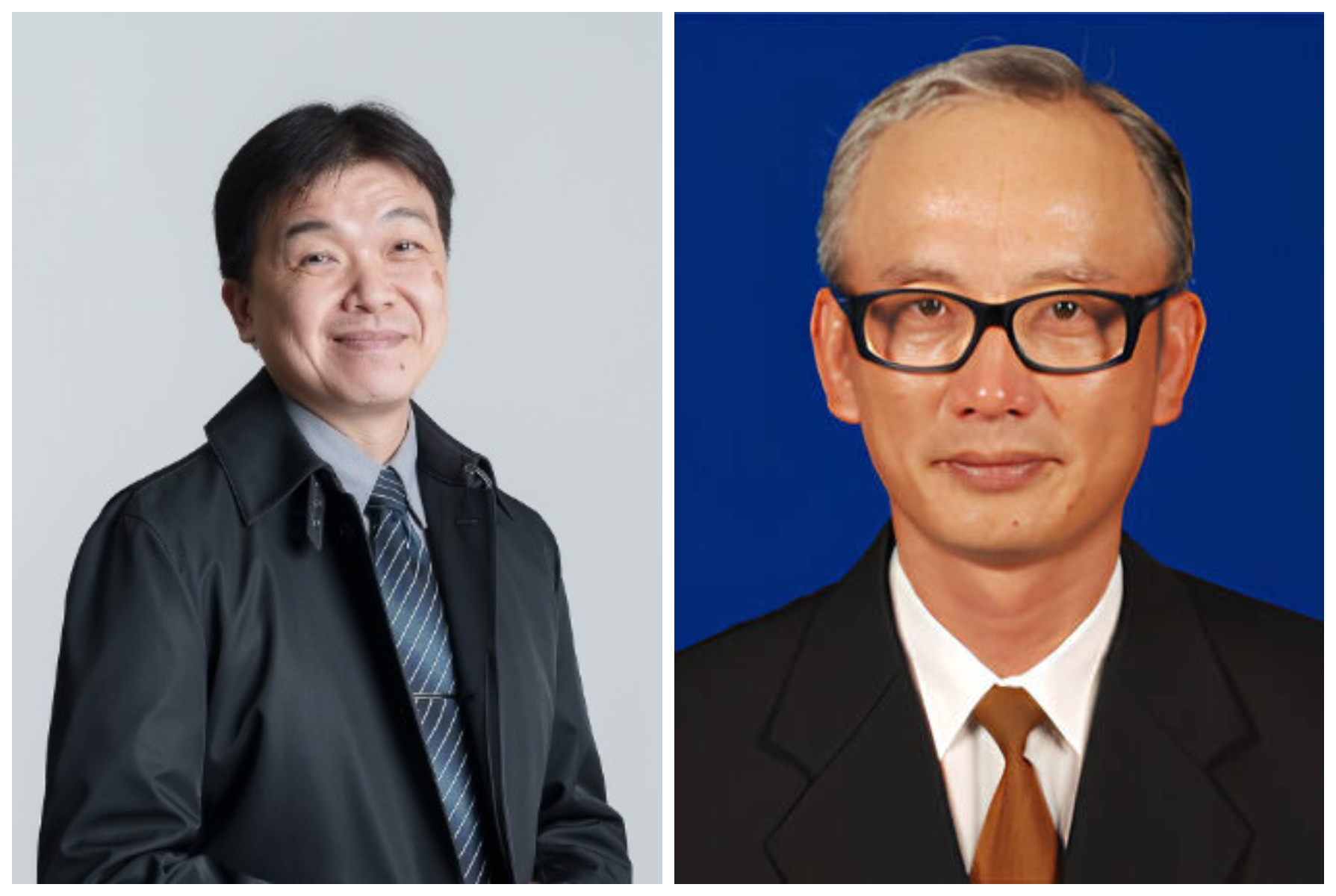 新任退輔會副主委陳進廣（右圖）、陸委會副主委沈有忠（左圖）。（行政院提供、翻攝東海大學）