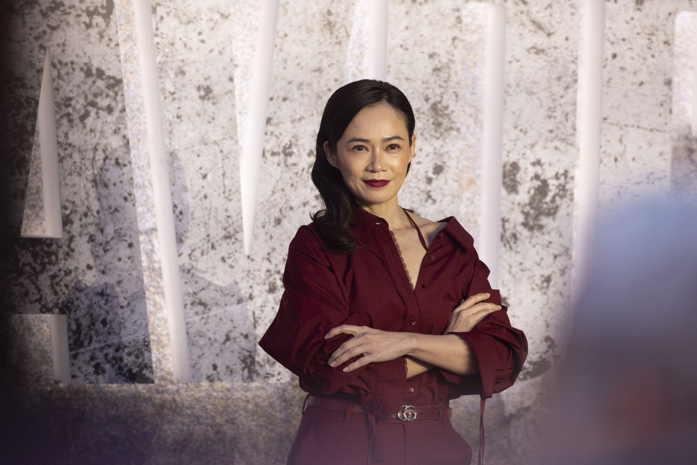 楊雁雁出席《毒劫》首映。(Netflix提供)