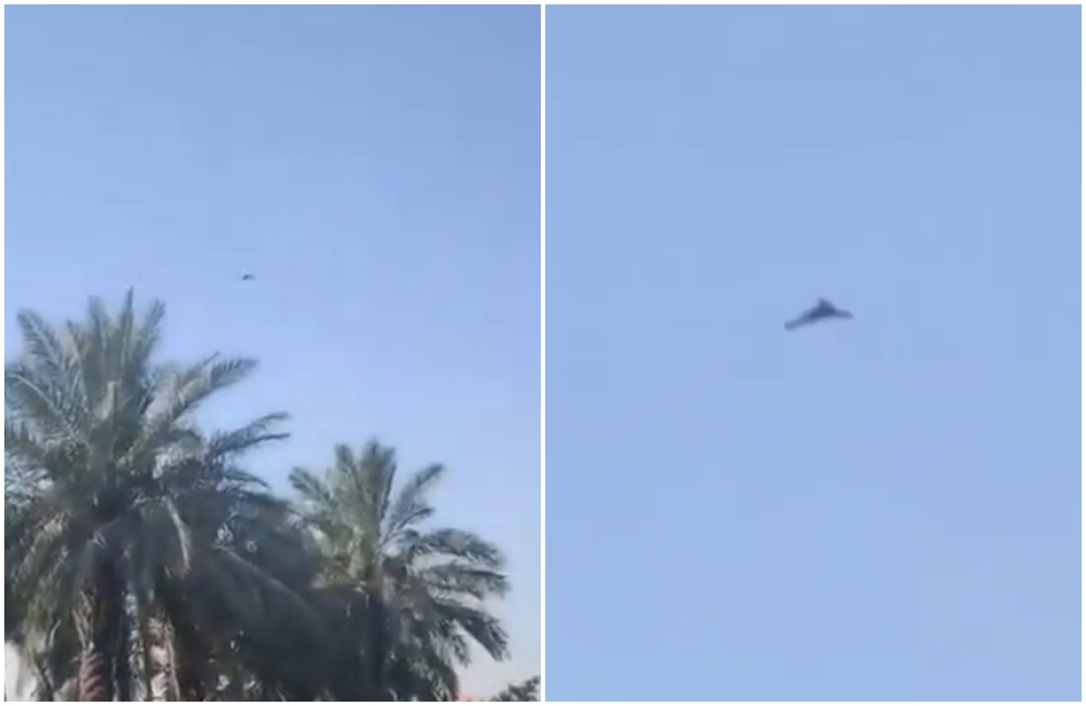 伊朗對以色列展開報復行動，根據以色列官方消息，伊朗共派出超過100架無人機攻擊。（翻攝自X）