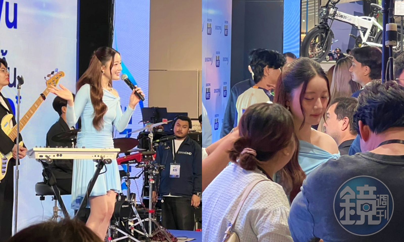 直擊/泰國甜妹Ink初三現身百貨 清亮歌聲迷倒路人