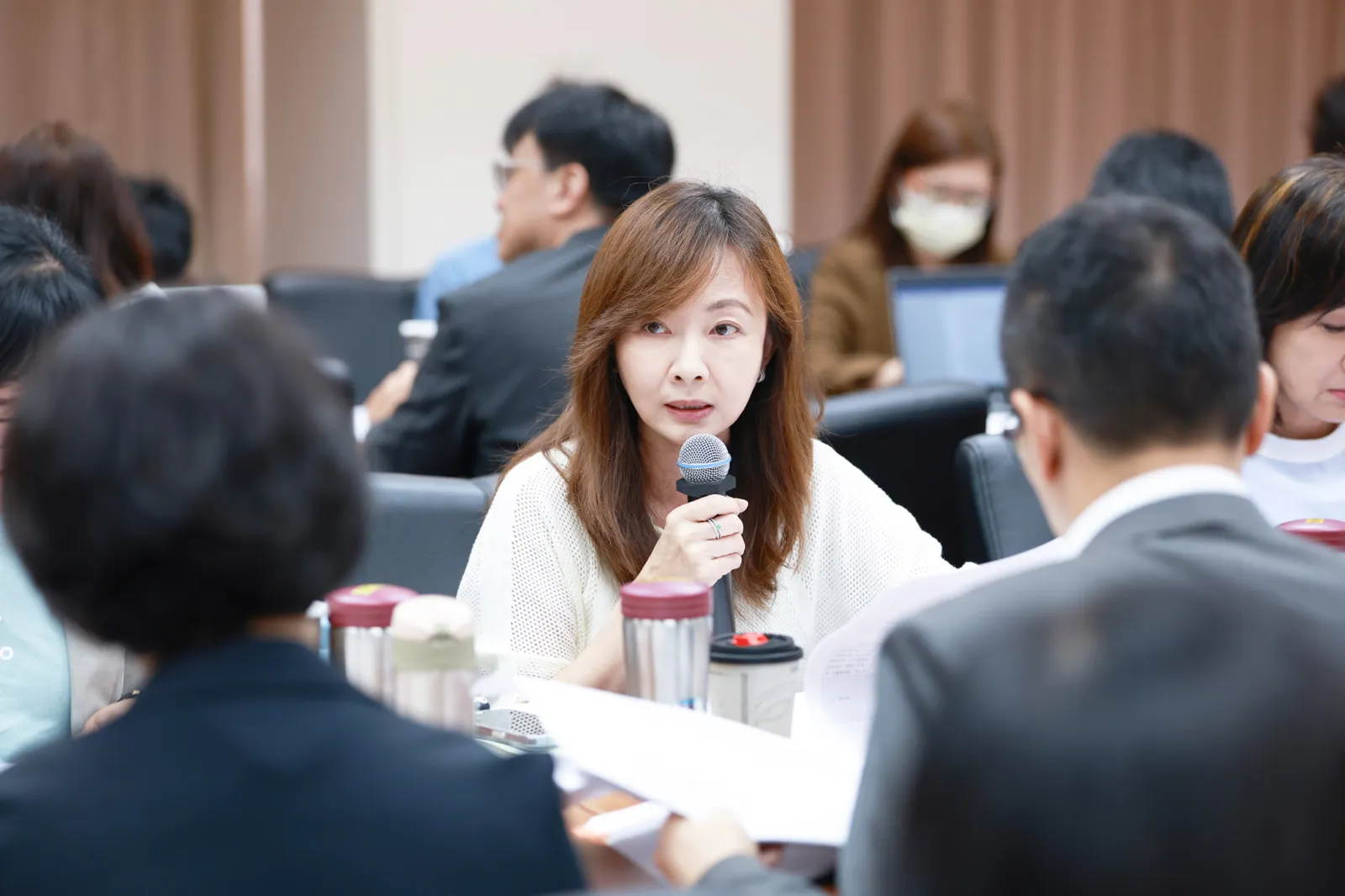 郭昱晴遭爆微博關注中國公安。（翻攝自郭昱晴臉書）