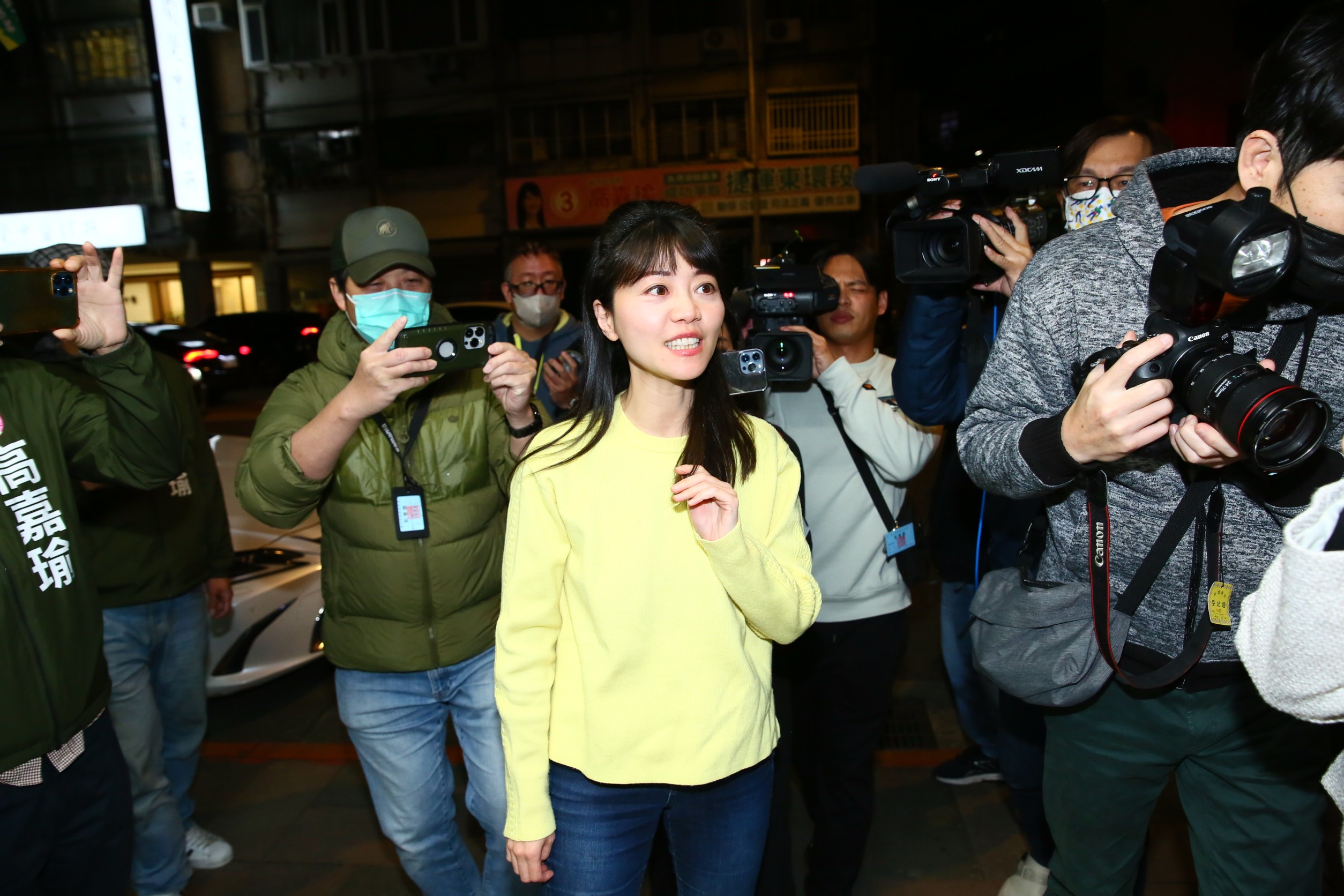 高嘉瑜挑戰南港內湖立委連任，最終敗給國民黨的李彥秀。（本刊資料照）