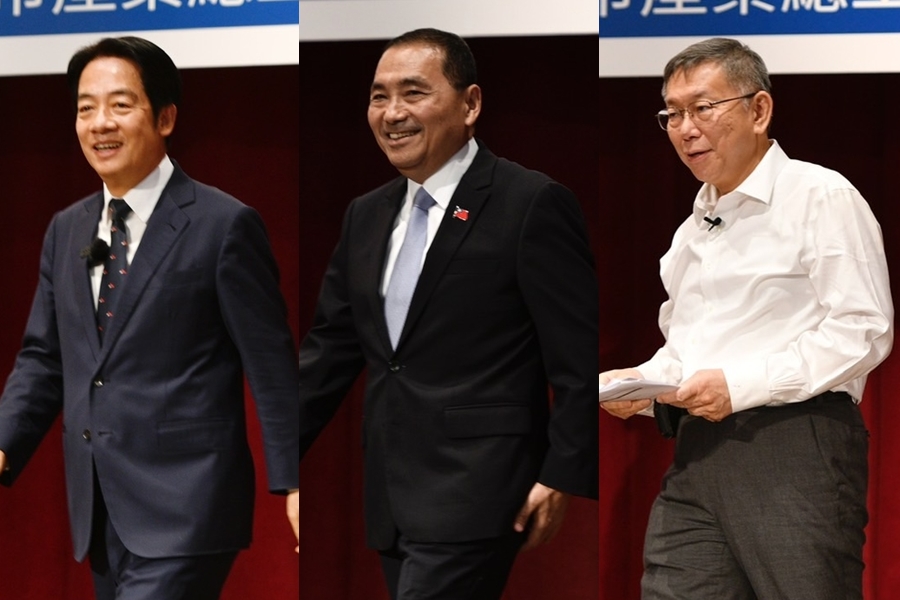 總統候選人底定，3組人馬著重的政策焦點不同，選前將左右相關個股走勢。