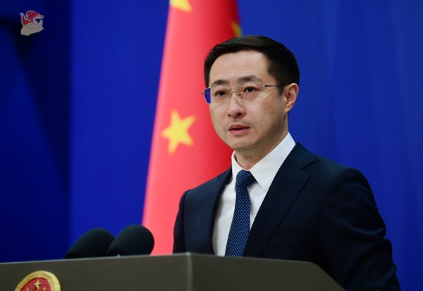 中國外交部今日重申必將「奉陪到底」，更喊中國人不惹事也不怕事。（翻攝自中國外交部官網）