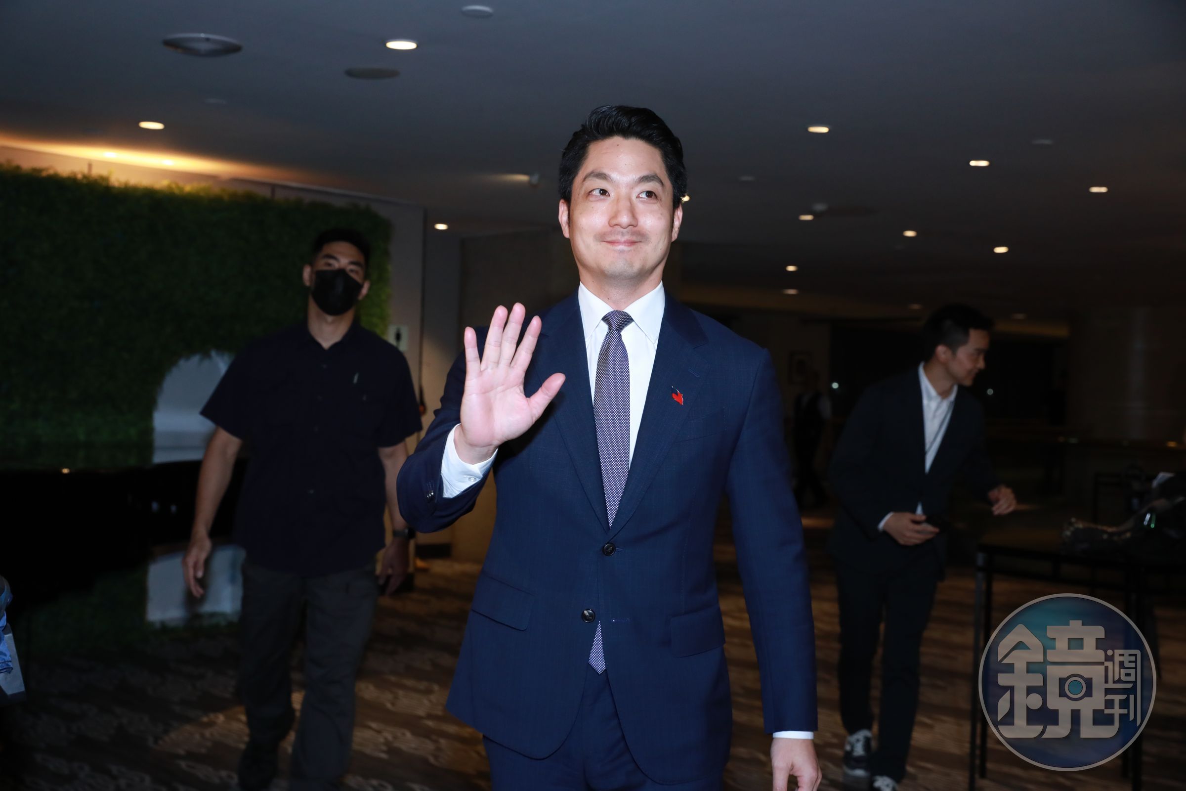 台北市長蔣萬安昨晚颱風天參與國民黨酒會遭質疑觀感不佳，今不願正面回應。（本刊資料照）