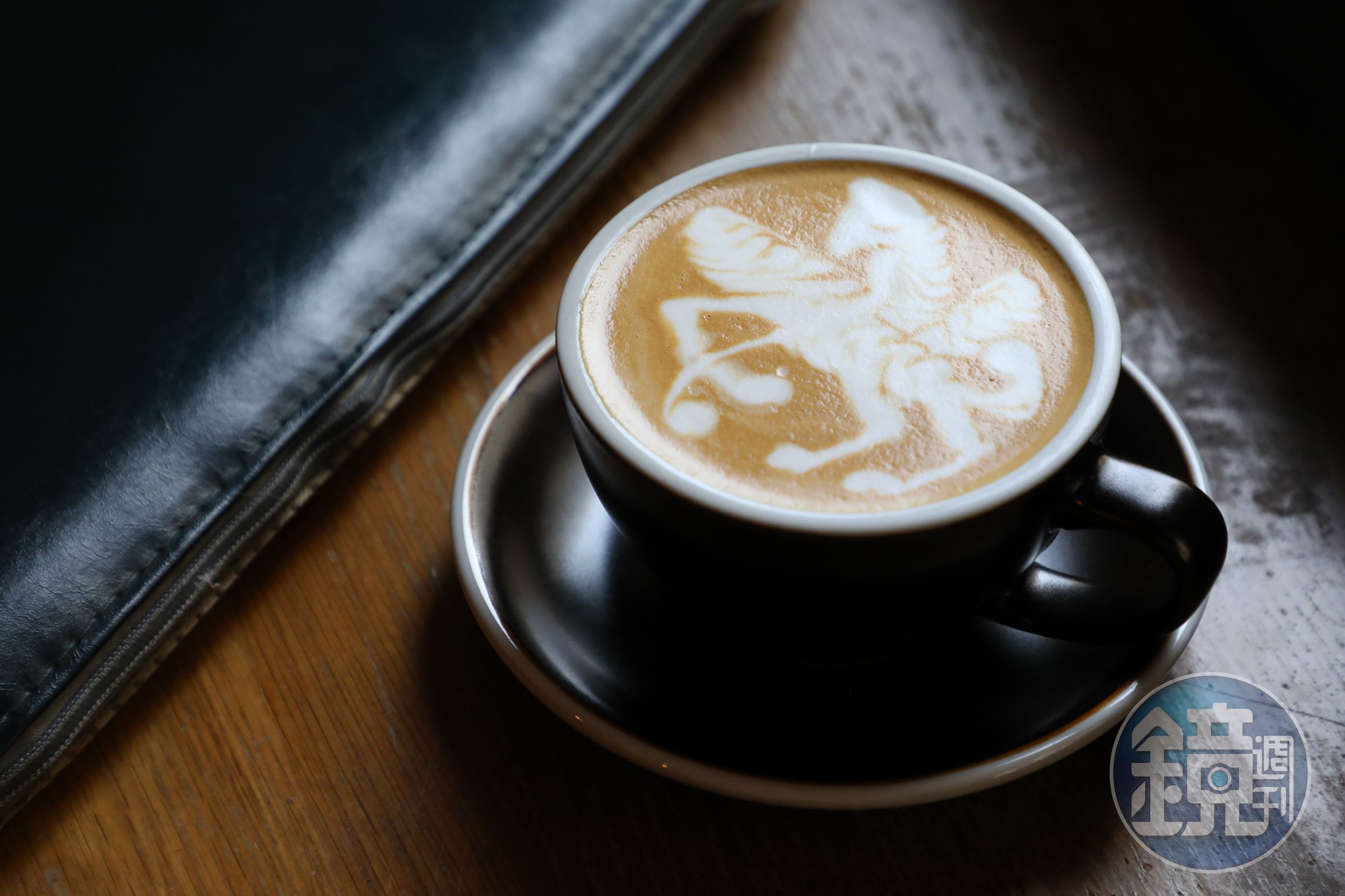 「Ginger Latte」飄散隱約的薑汁氣味,拉花也很專業。(港幣52元/杯)