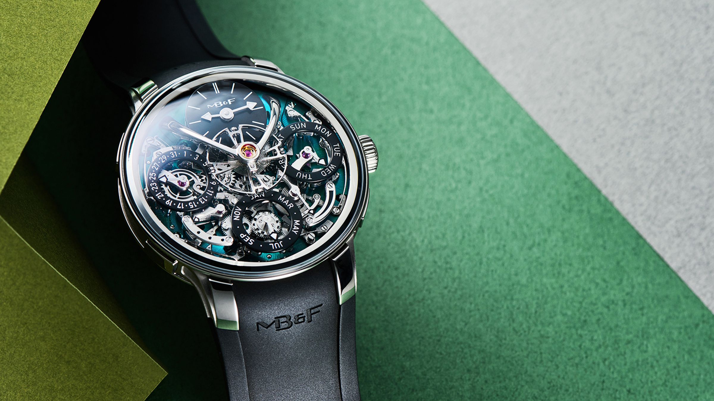 MB&F Legacy Machine Perpetual EVO，定價: NT$6,900,000。