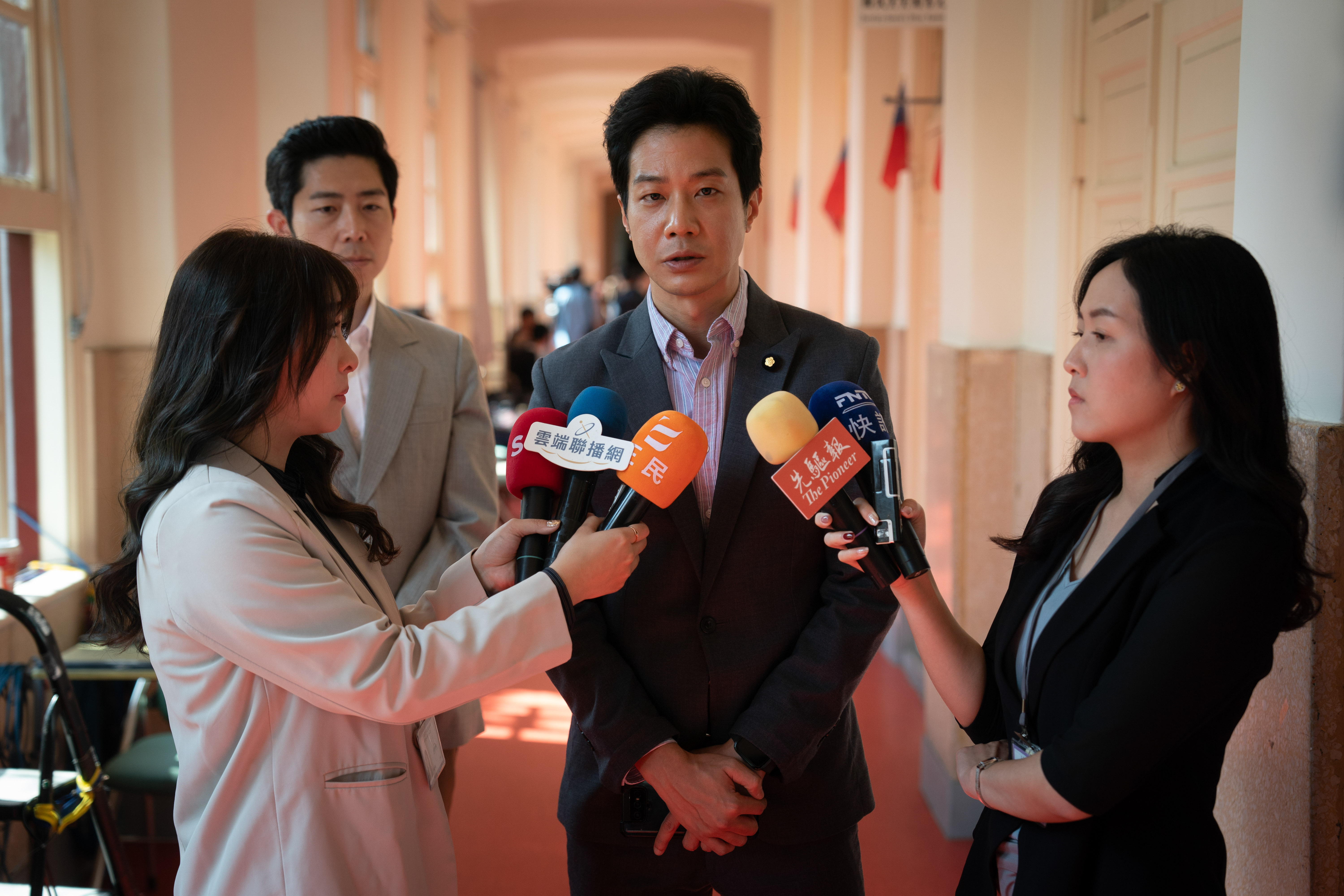 《我們與惡的距離 II》首播創下點閱、收視紅盤。（CATCHPLAY+提供）