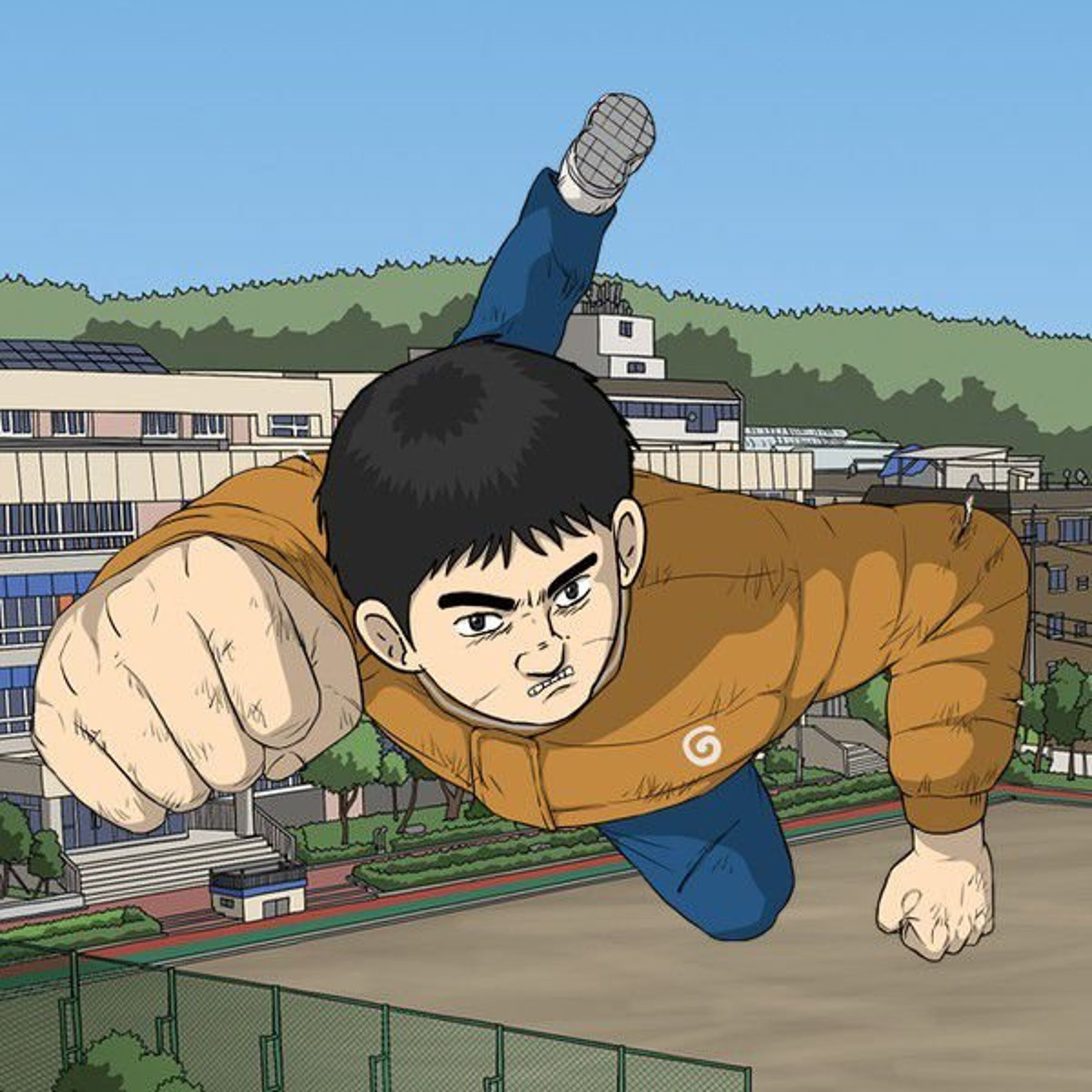 網路漫畫《MOVING》2015年在韓國開始連載後,觀看次數突破2億。(翻攝自KAKAO WEBTOON)