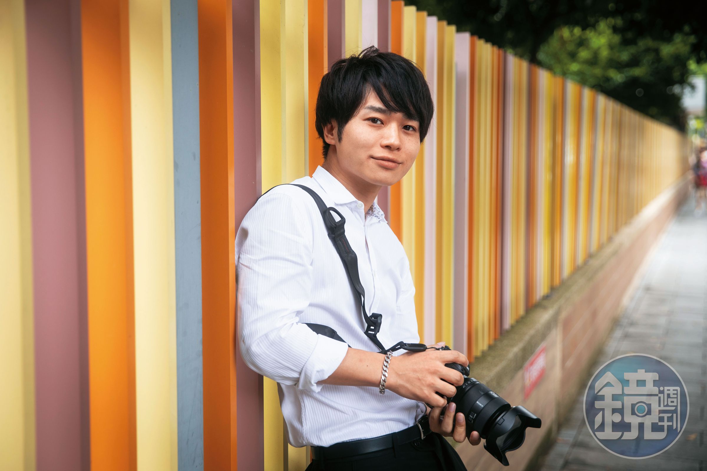 32歲的北野翔入行前是攝影師，喜歡的女性是「家常，但帶著色情感」的女孩子。