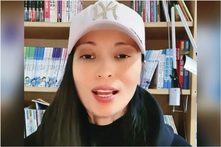 陸配亞亞只有居留權，沒有中華民國國籍，若是取得了台灣身分證，就不能趕她走了。（翻攝自亞亞在台灣抖音頻道）