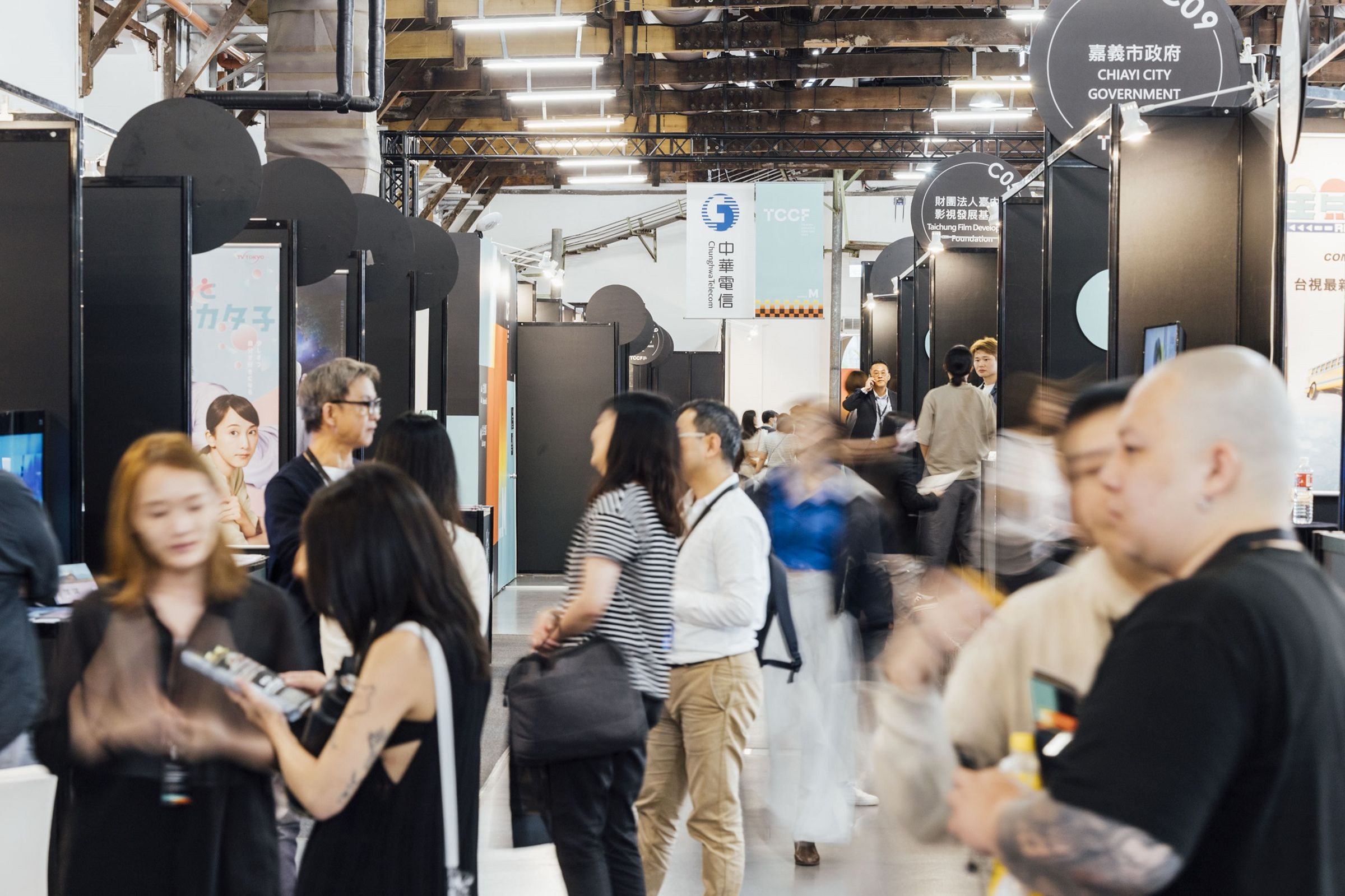 TCCF「MARKET 市場展」匯集全球多家機構和業者參與，今年將超過88家。（文策院提供）