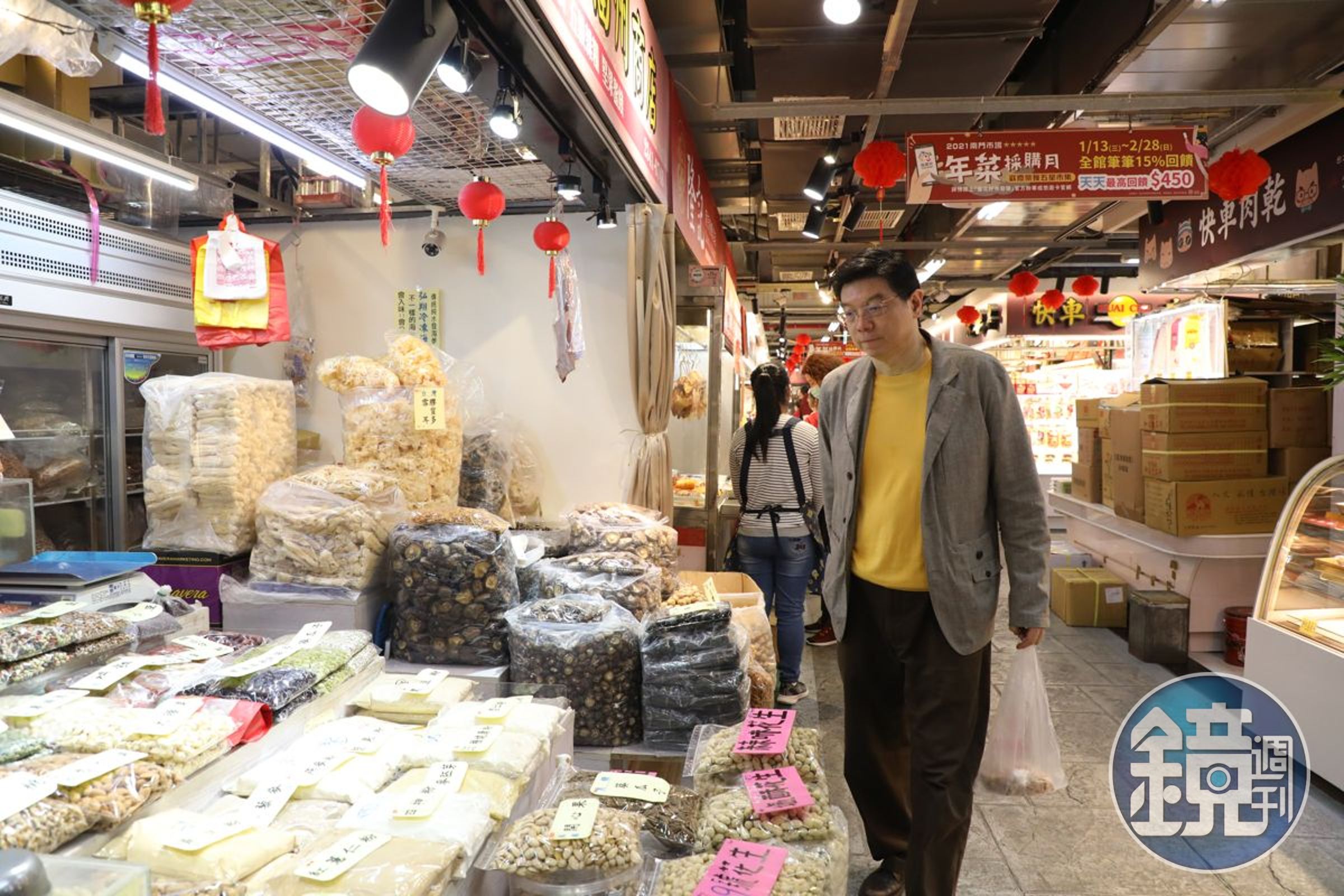 裴社長會在協盛福州商店採買乾貨、食材。