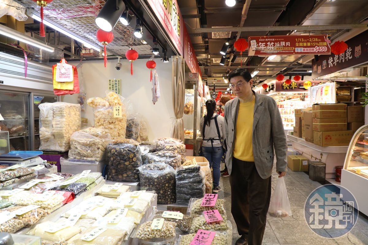 裴社長會在協盛福州商店採買乾貨、食材。