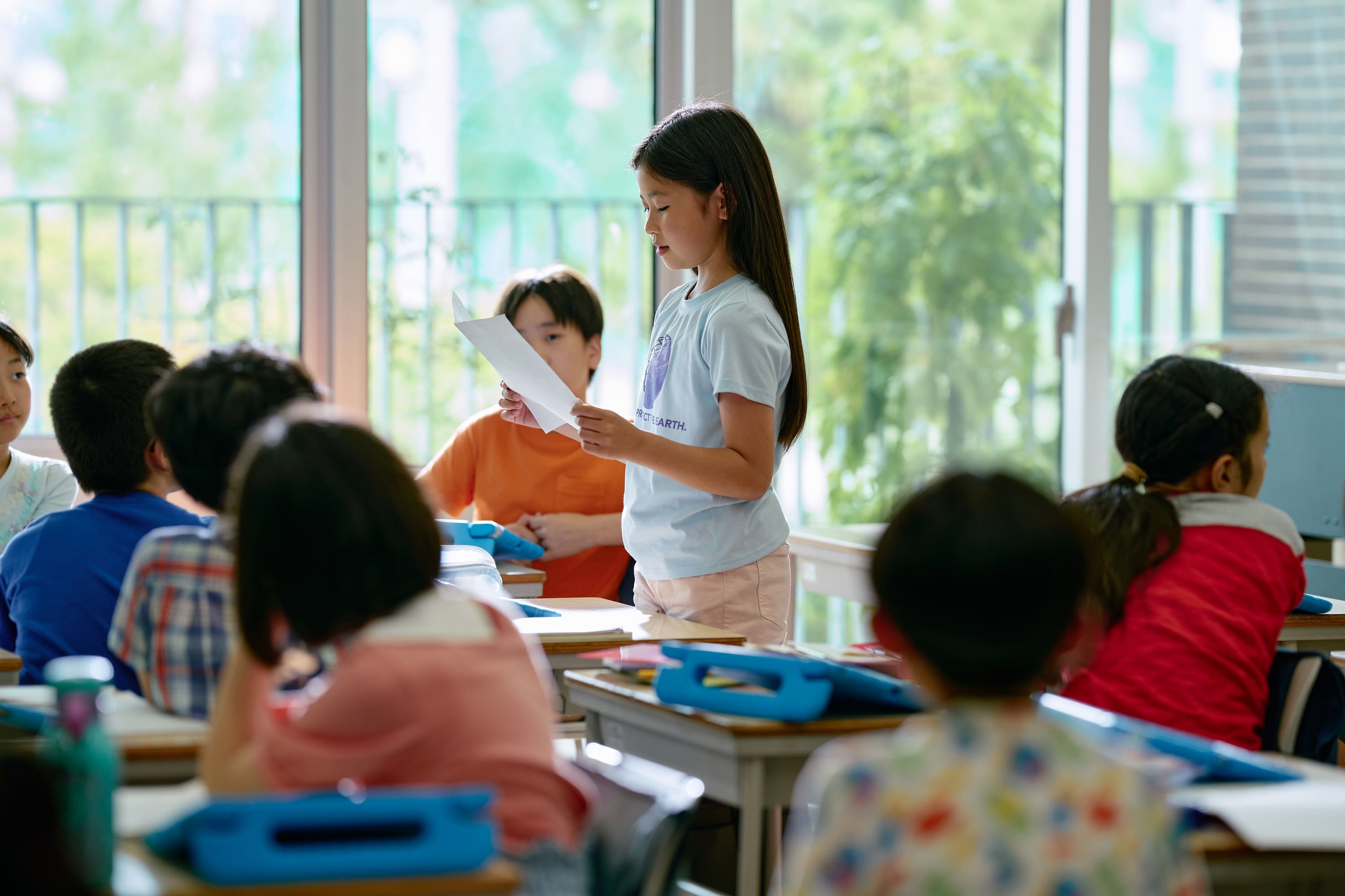 《普通的孩子》透過工作坊的方式，挑出29位小演員一起參與演出。（天馬行空提供）