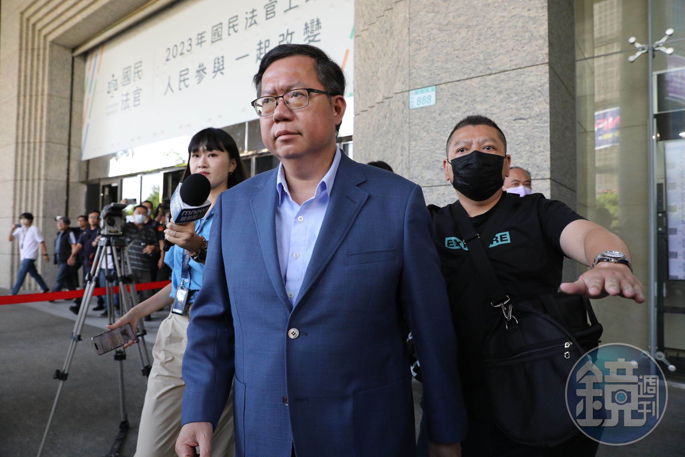 前桃園市長鄭文燦今正式因涉貪被起訴，檢方還求處12年重刑。（本刊資料照）