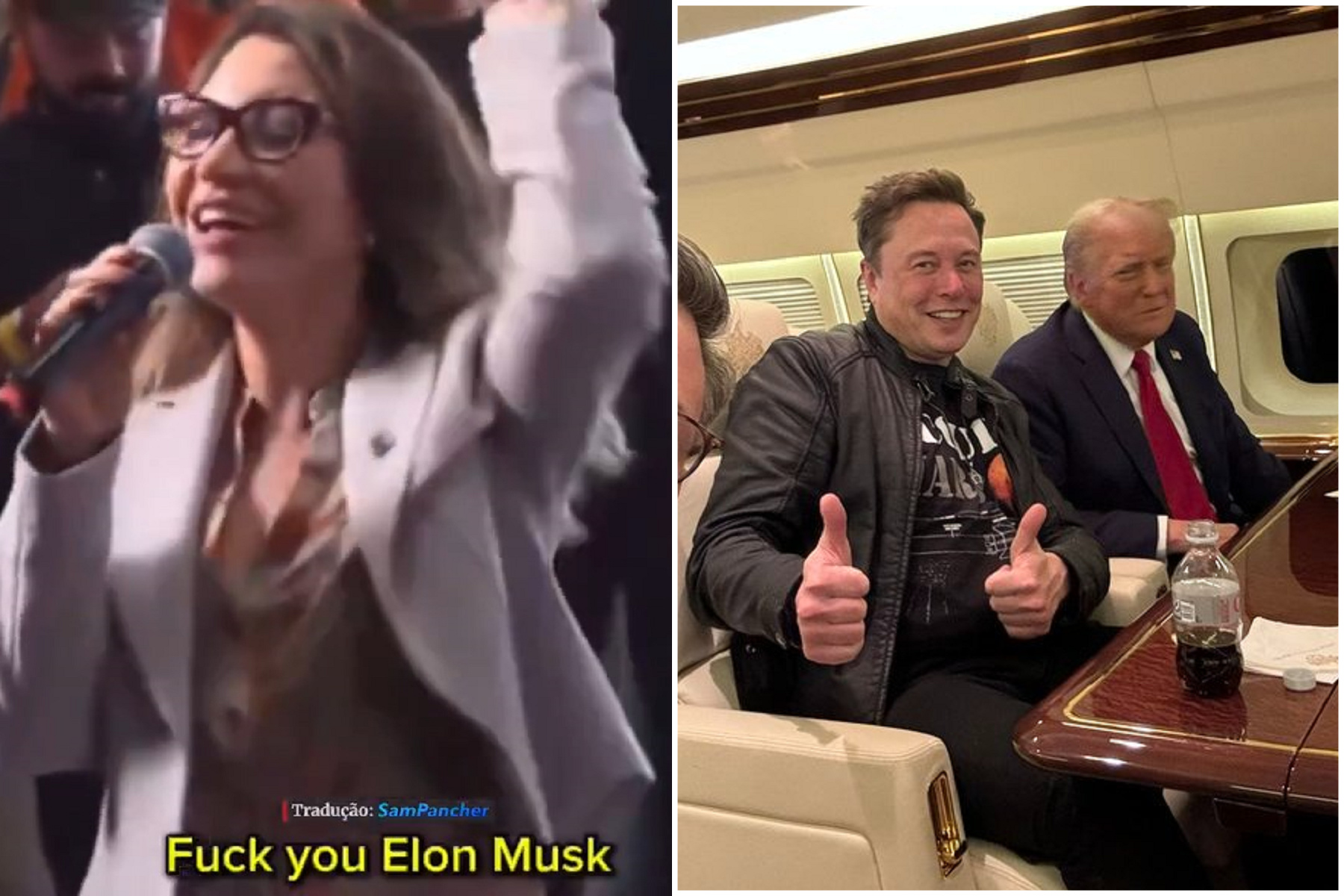 被巴西第一夫人飆罵髒話「Fxxx」，馬斯克回應超毒辣。（翻自X平台）