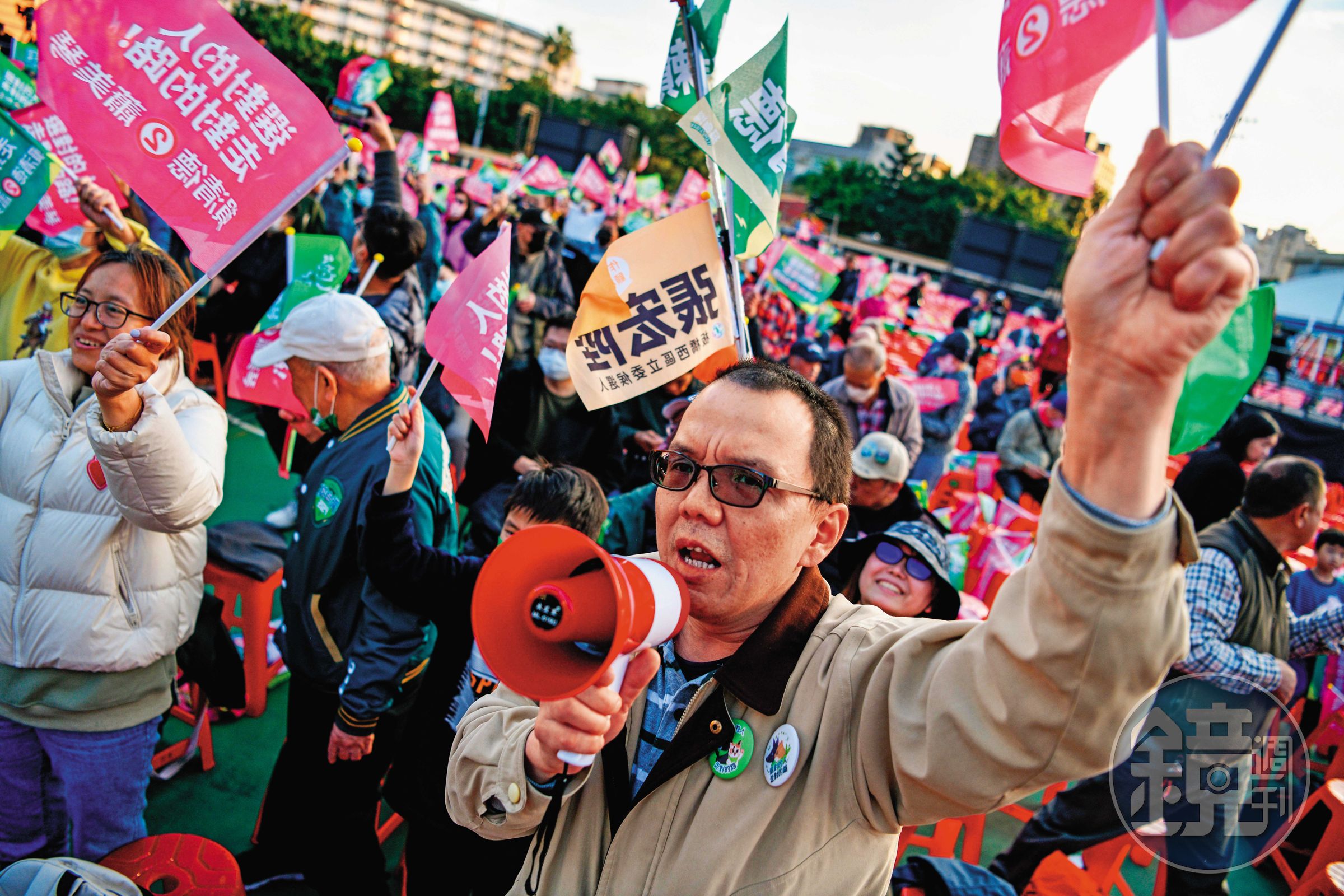 黨內觀察,賴清德這次競選造勢場合,與過去民進黨活動多充斥青年面孔的樣貌有所不同。