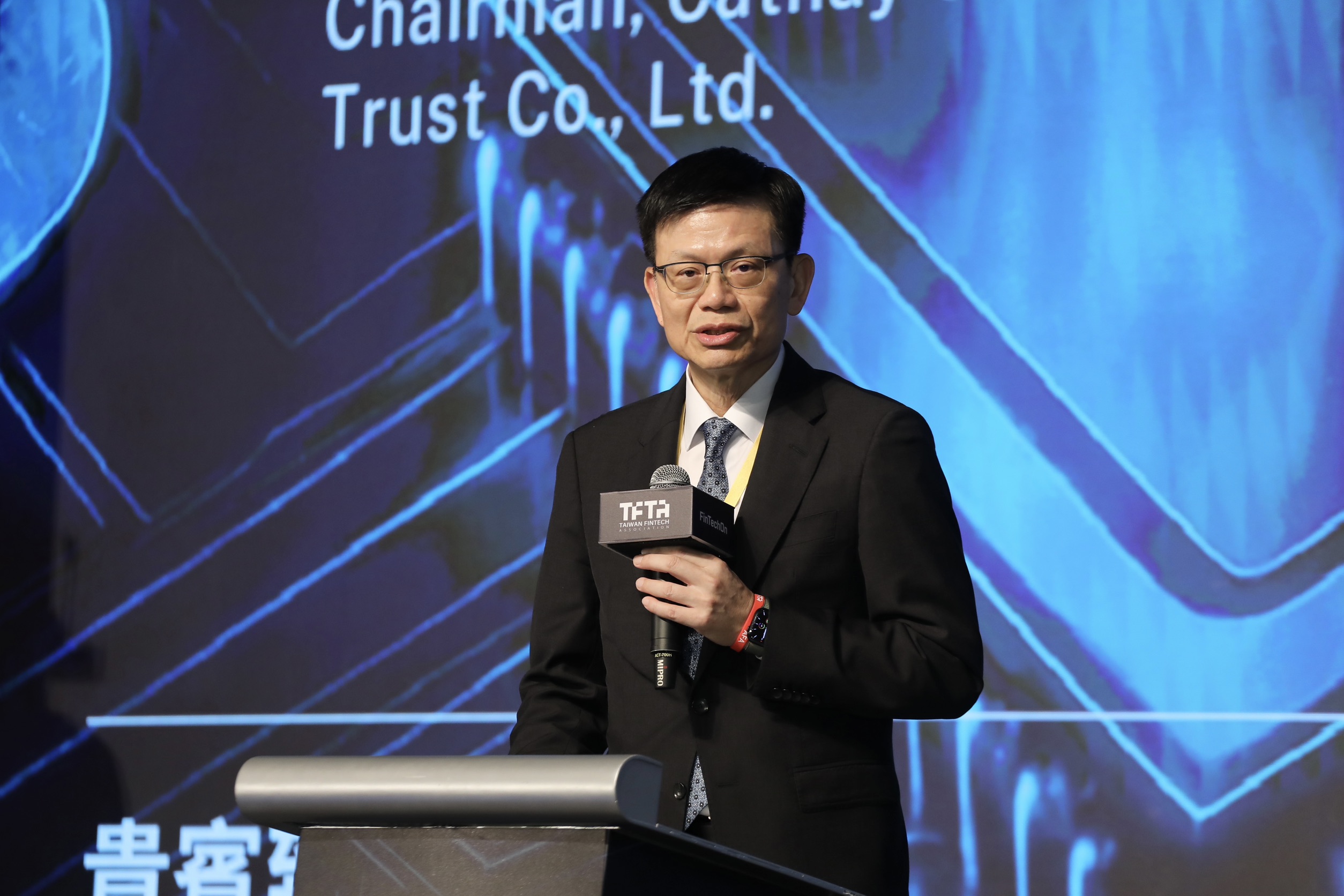 國泰投信董座李偉正表示：金融業要成為共創者，而非僅限於授信者。