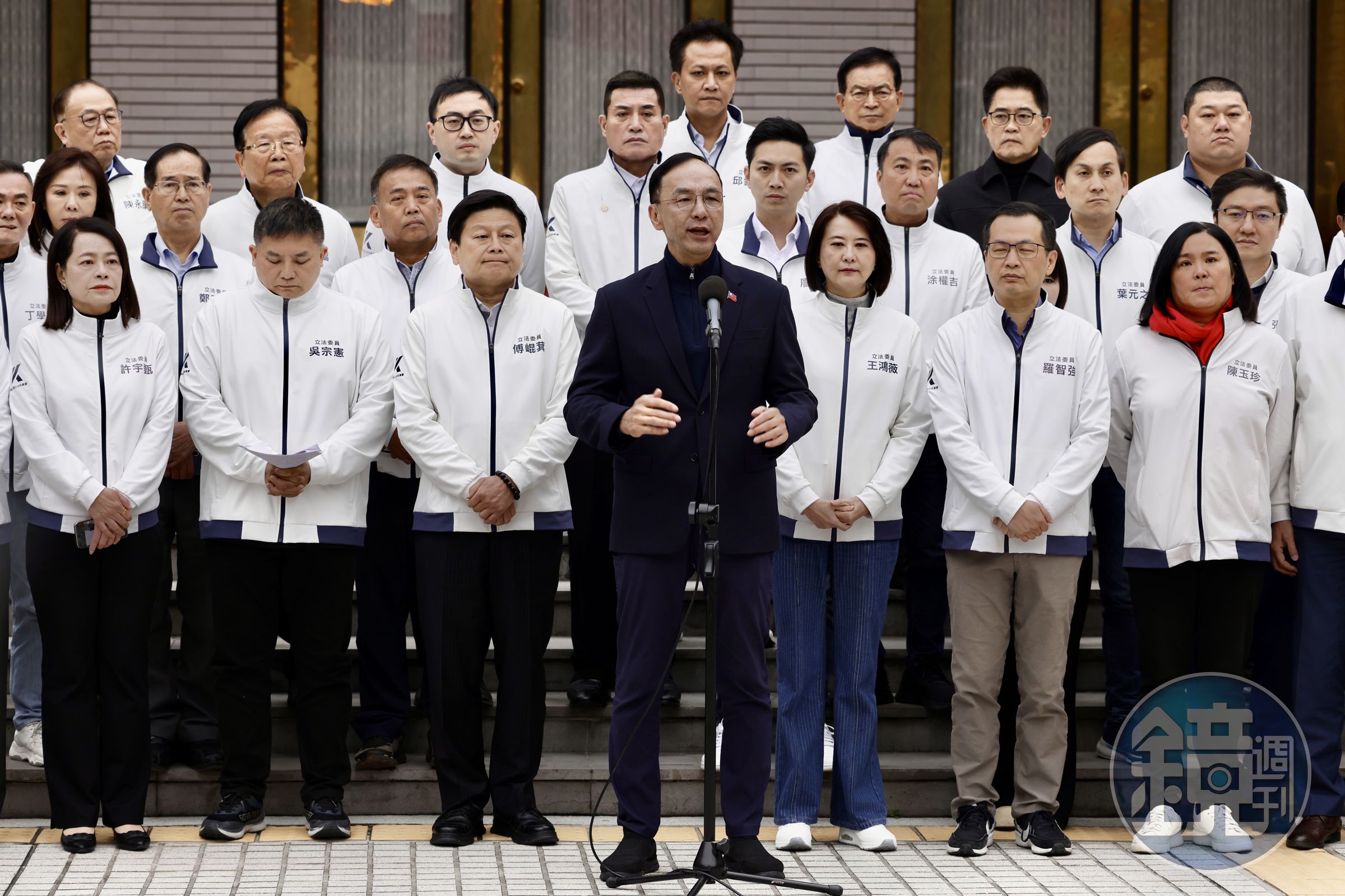 朱立倫表示,必須利用「公投」實現「更大的民主」。