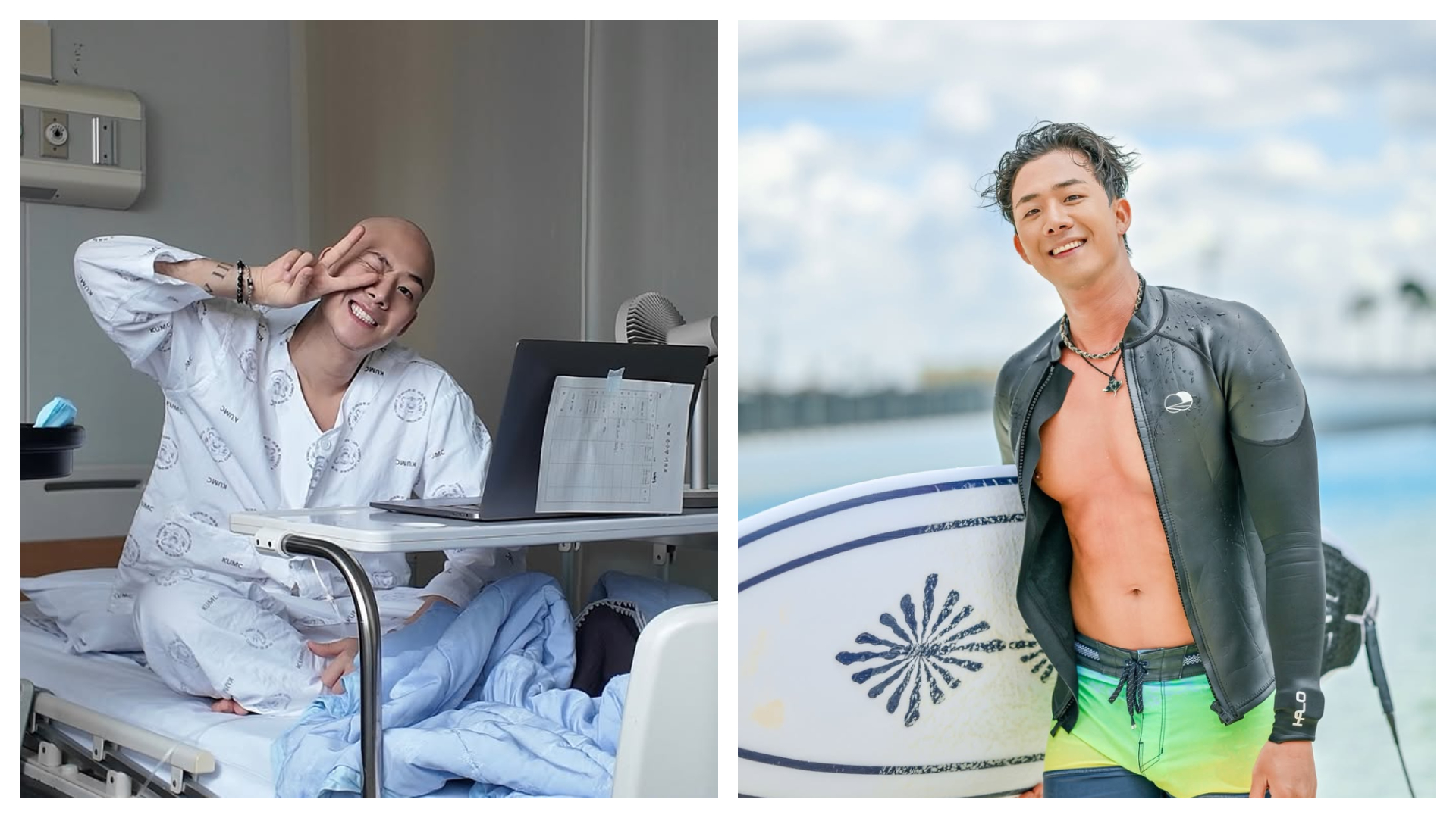 韓星、舞者車炫承今日突然公開自己罹患白血病。（翻攝自Instagram@502bright）