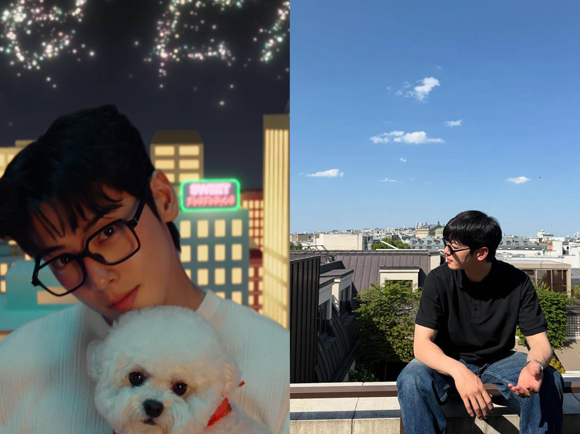 韓國知名歌手兼演員車銀優(차은우)驚傳遭人竊聽。(翻攝自IG@eunwo.o_c)