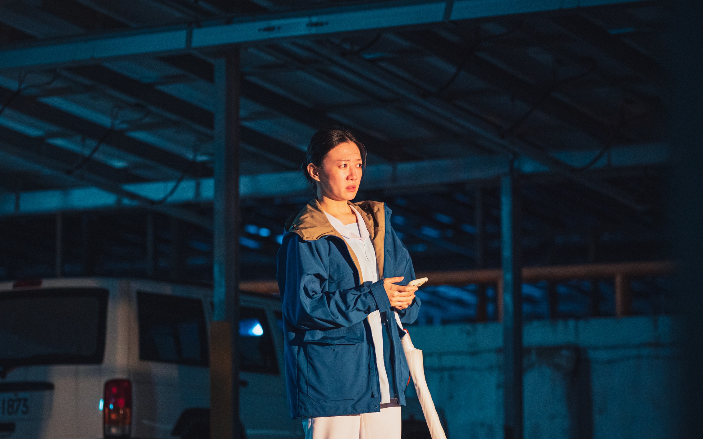 導演將最難的角色給李杏,又讓她遭水刑逼供,但也答應李杏下次不會讓她受虐。(華映提供)