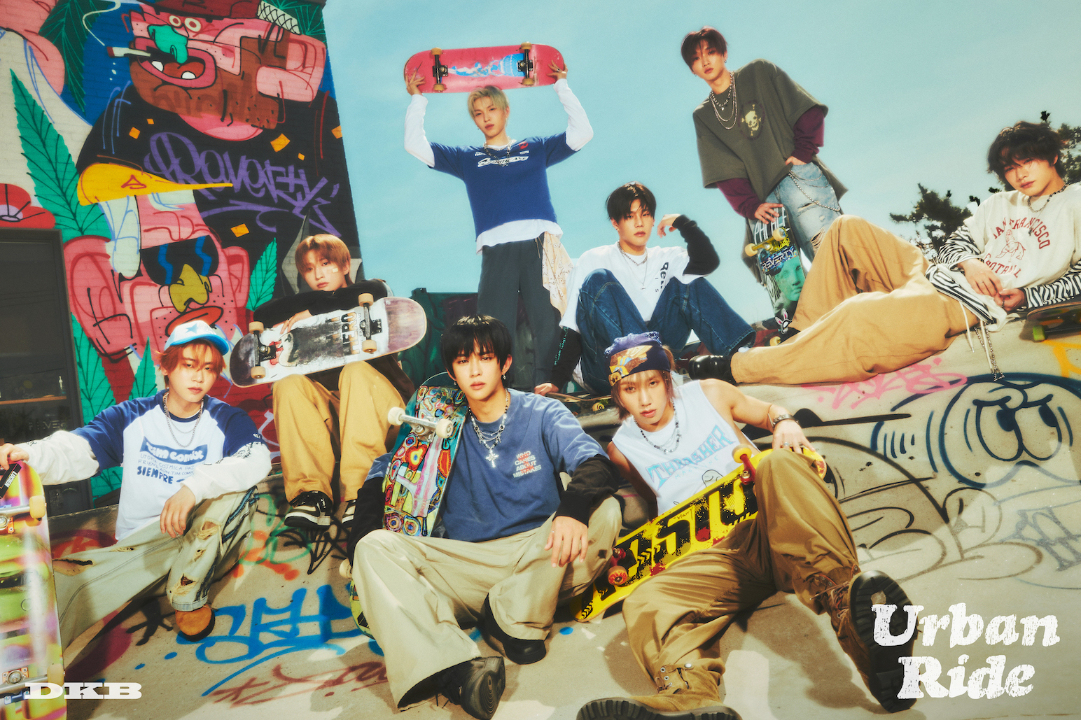 DKB台北演唱會今開賣，成員們預告將帶來精彩舞台。（Fu Entertainment、Brave Entertainment提供）